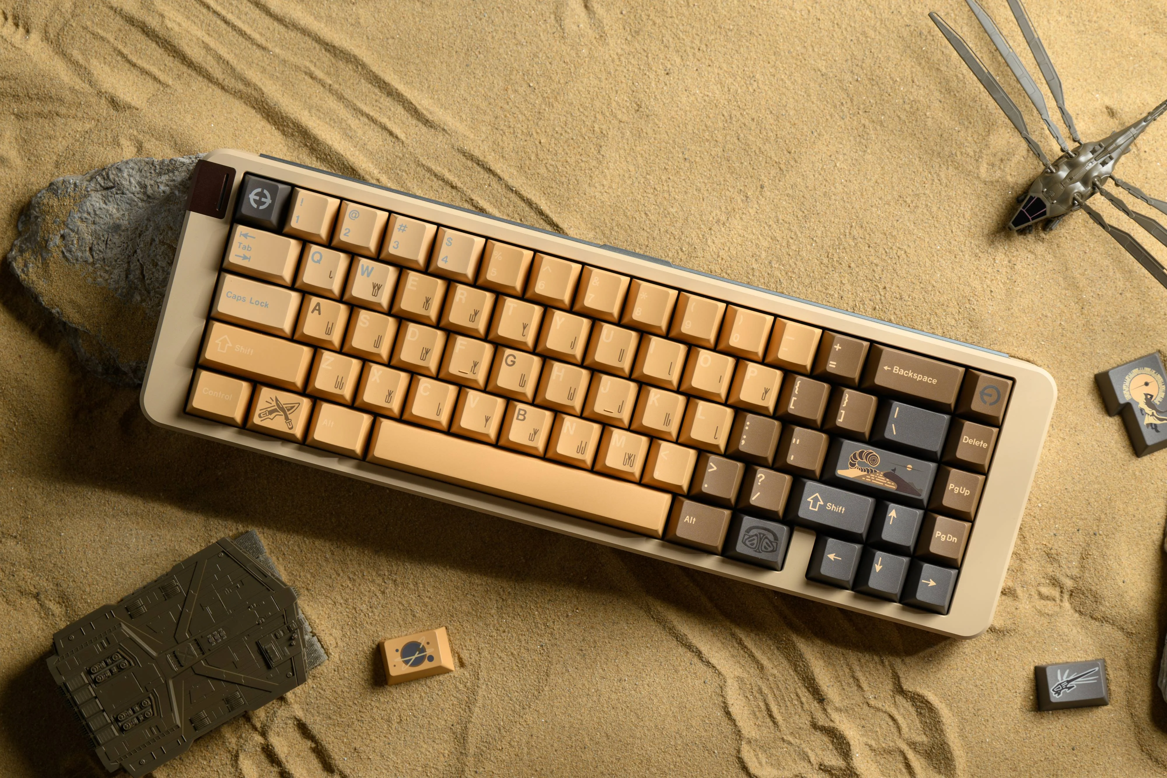 Keykobo Fremen ABS Double-Shot Keycap Set