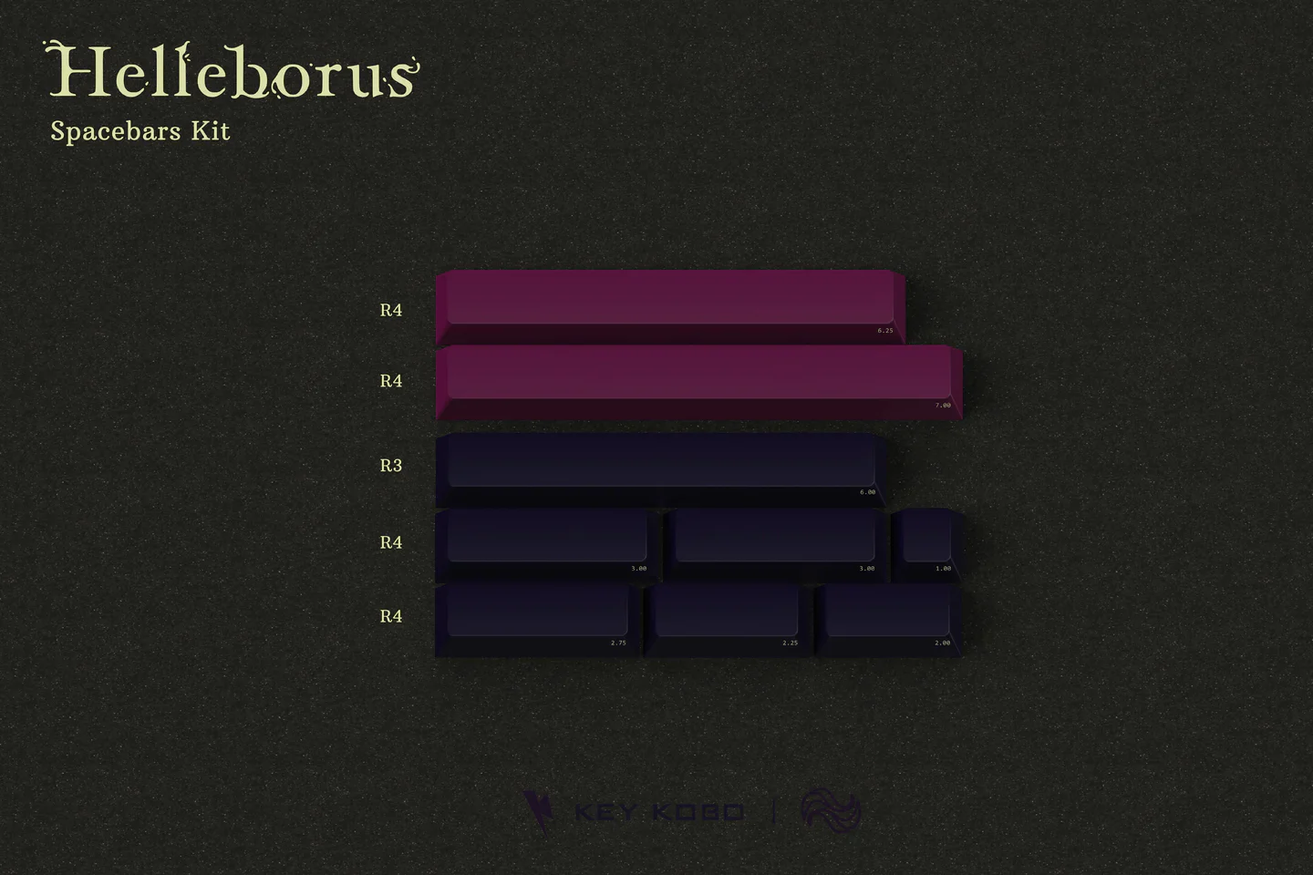 KEYKOBO HELLEBORUS R2 KEYCAP SET - Image 17