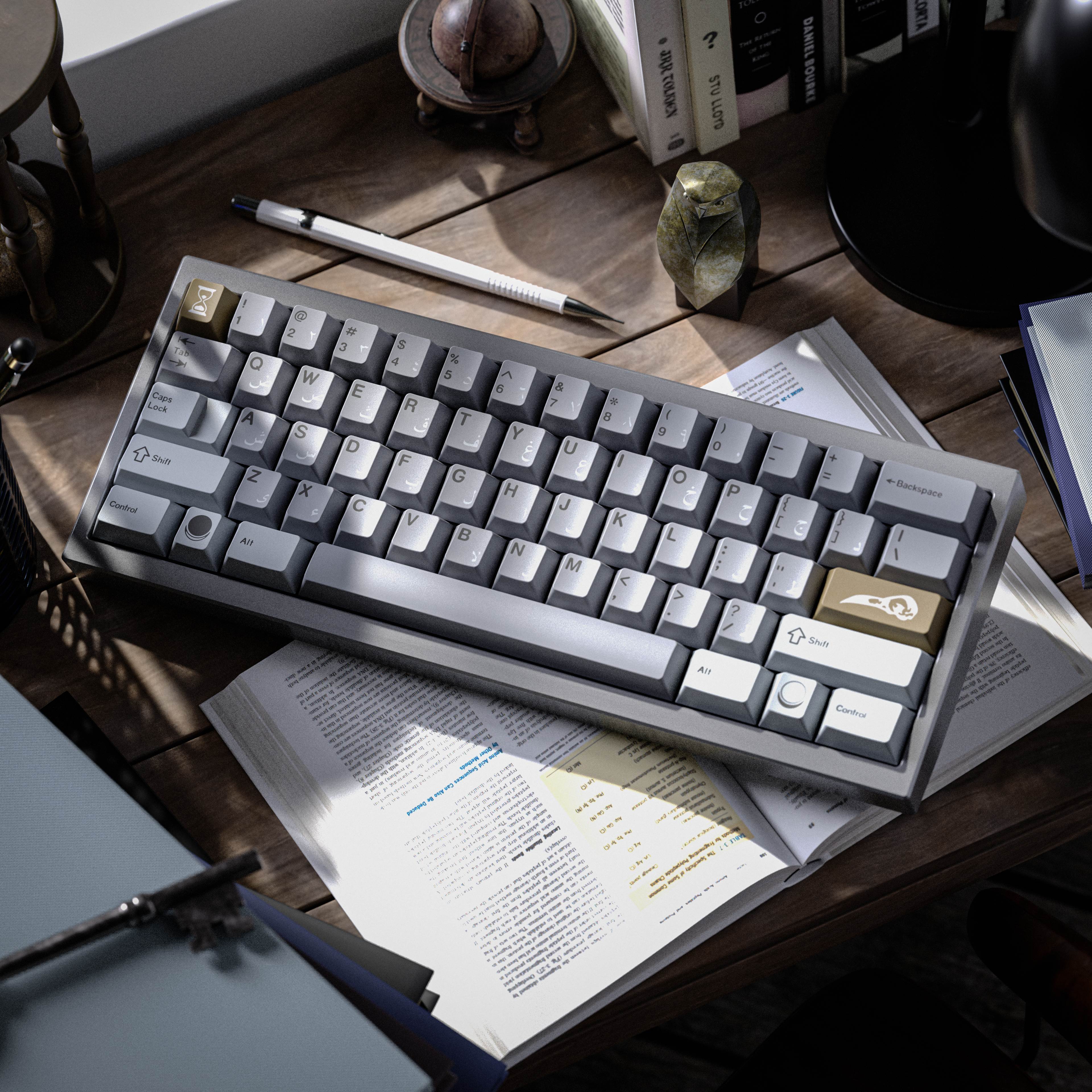 KEYKOBO KHONSU ABS DOUBLE-SHOT KEYCAP SET INSTOCK