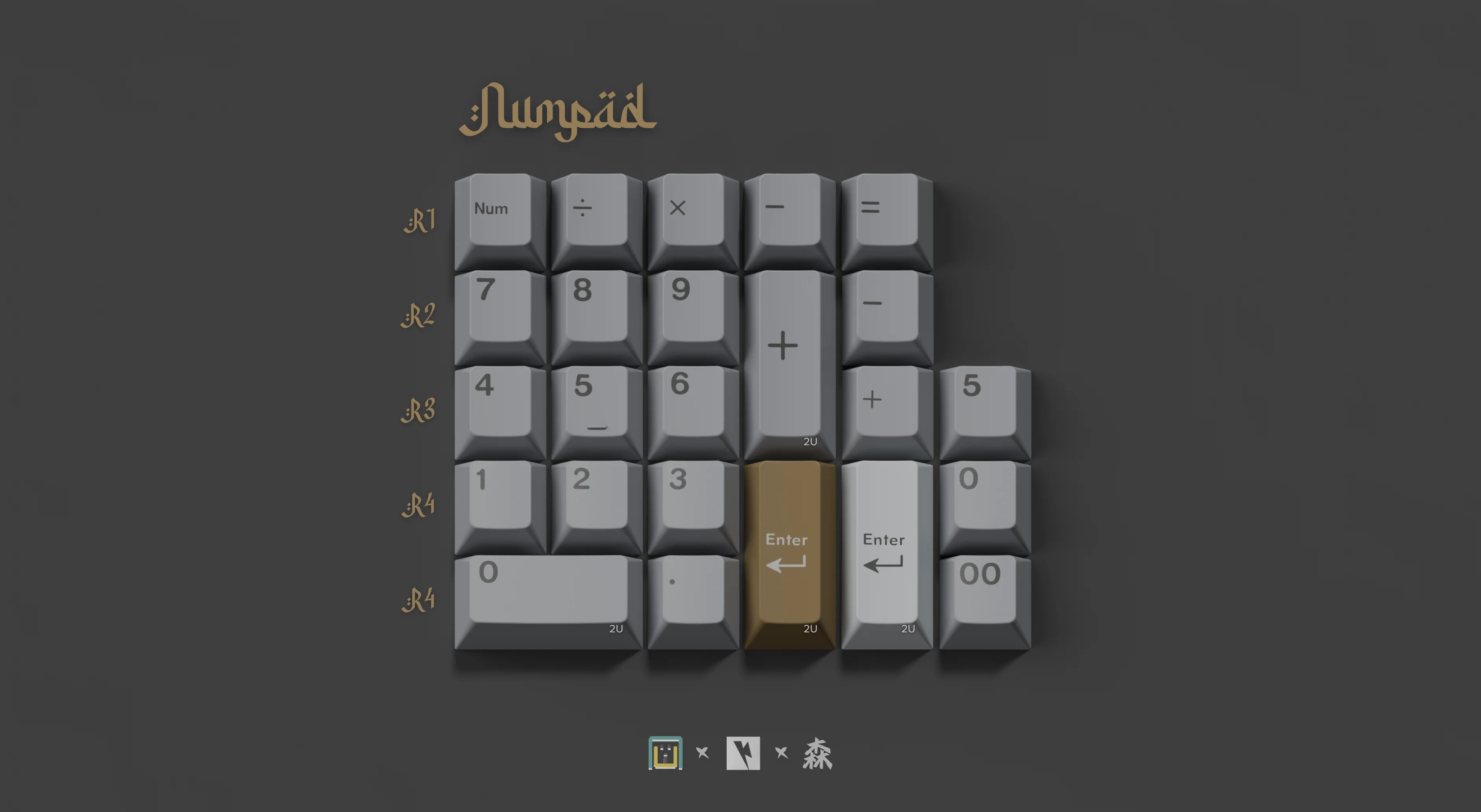 KEYKOBO KHONSU ABS DOUBLE-SHOT KEYCAP SET INSTOCK - Image 14