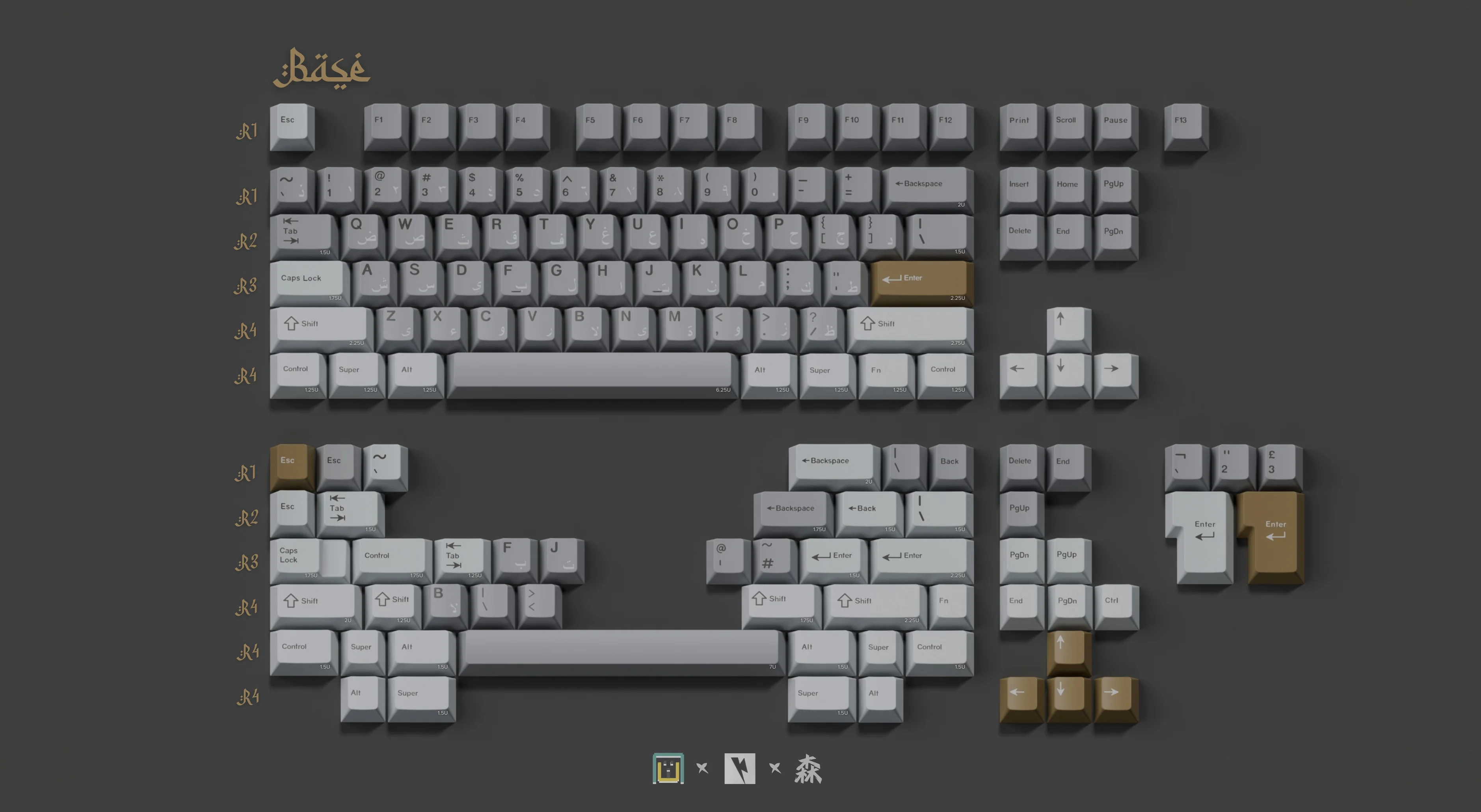 KEYKOBO KHONSU ABS DOUBLE-SHOT KEYCAP SET INSTOCK - Image 2