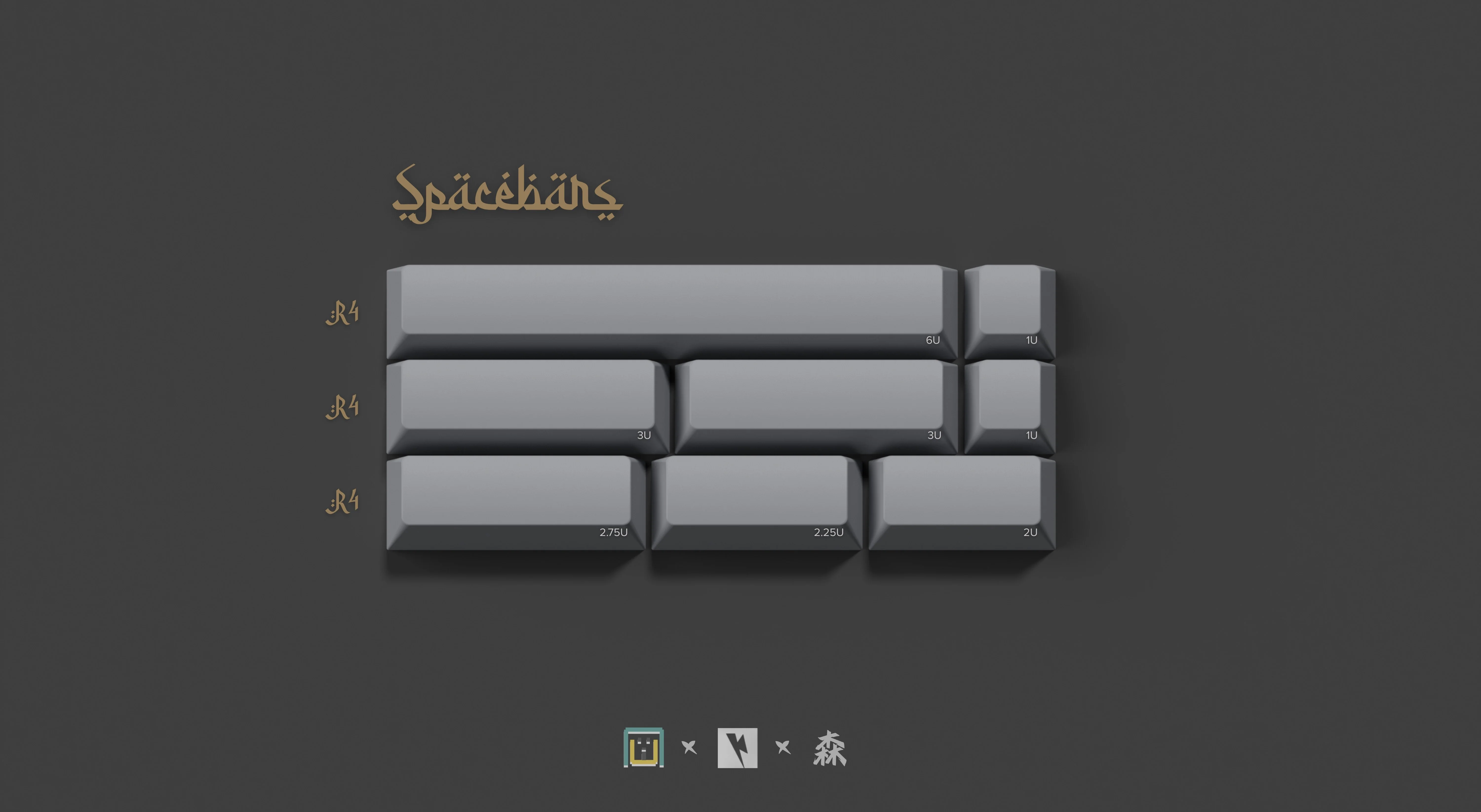 KEYKOBO KHONSU ABS DOUBLE-SHOT KEYCAP SET INSTOCK - Image 5