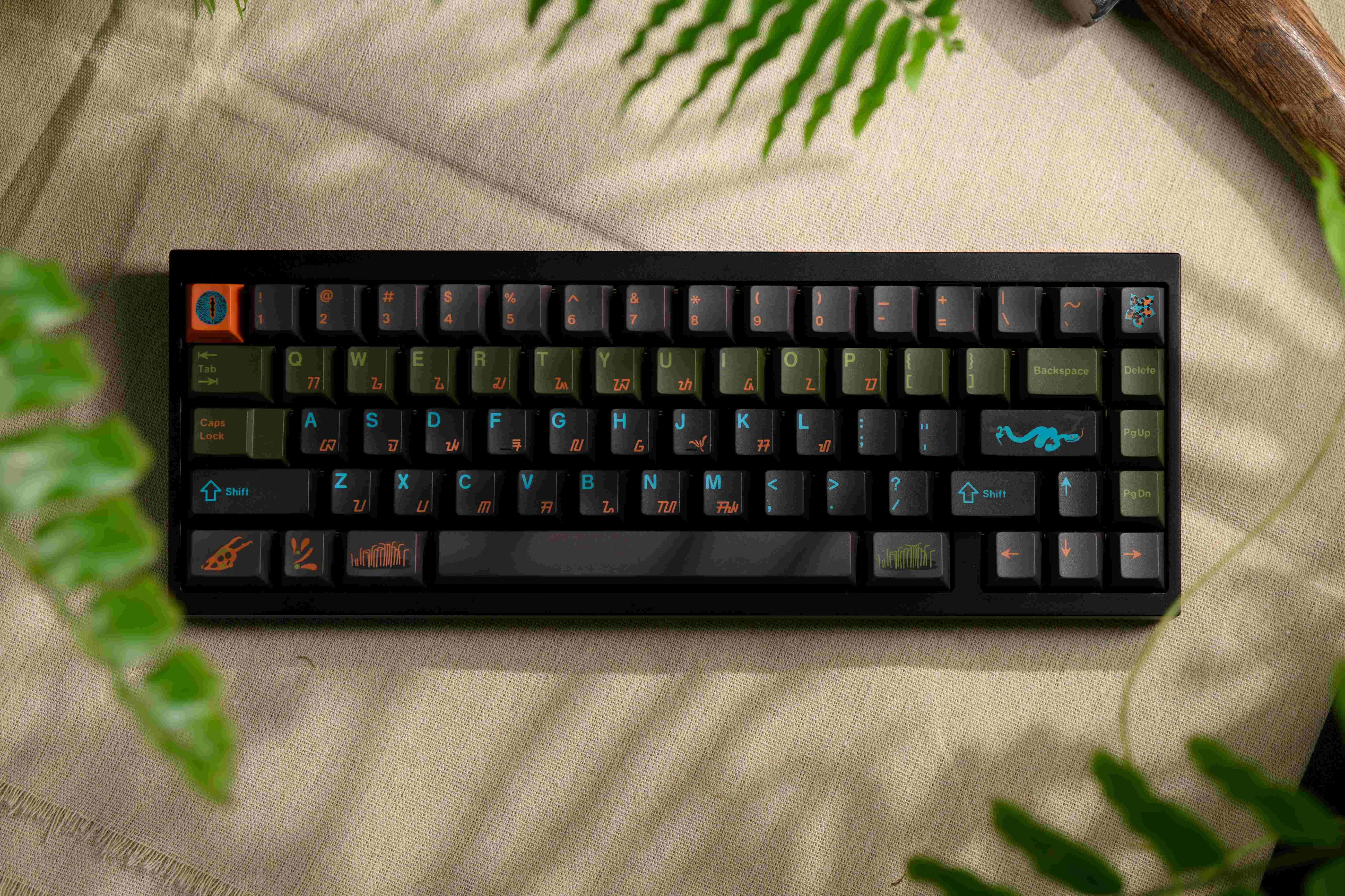 KEYKOBO KOMODO ABS DOUBLE-SHOT KEYCAP SET - Image 11