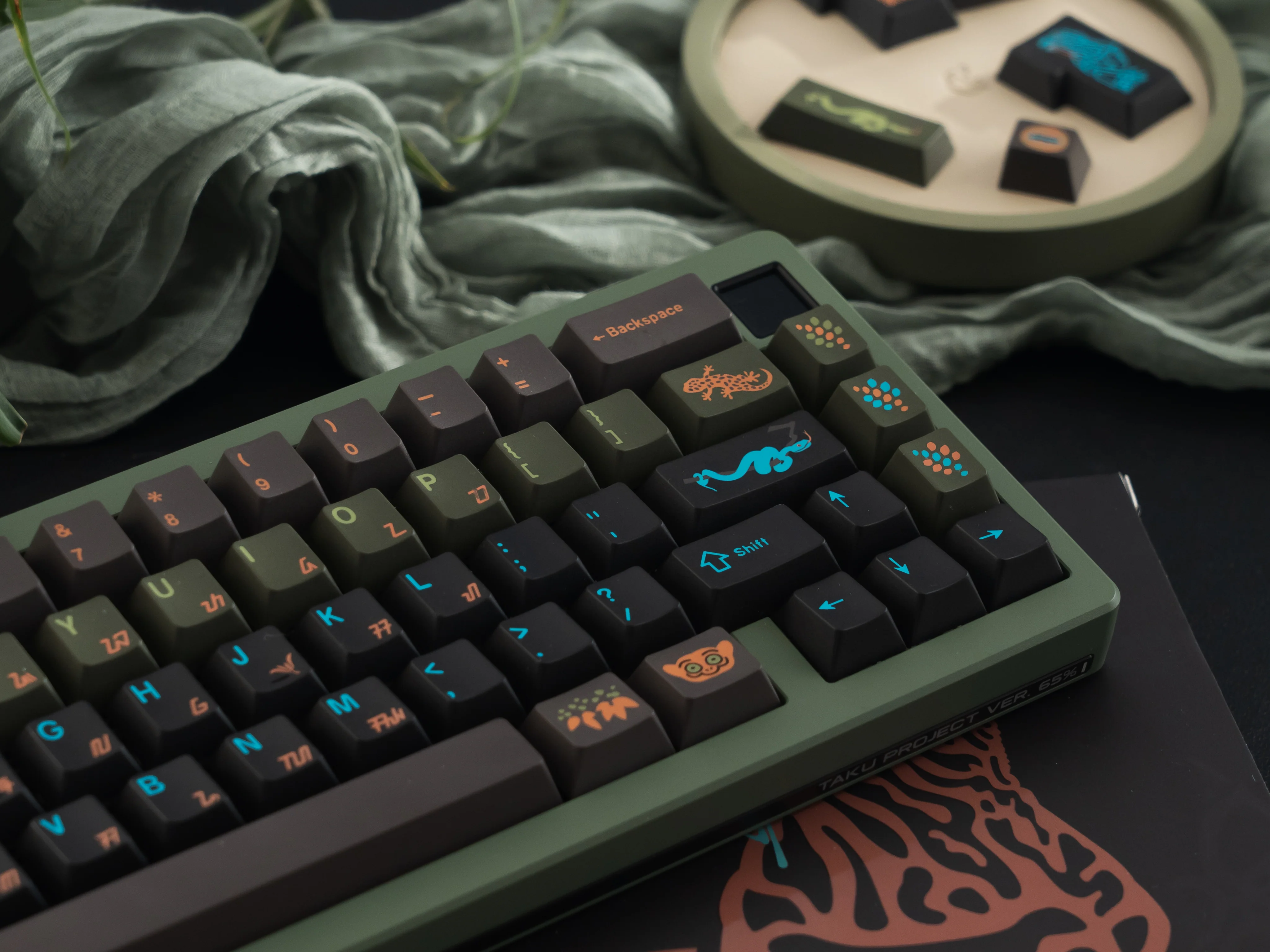 KEYKOBO KOMODO ABS DOUBLE-SHOT KEYCAP SET - Image 6