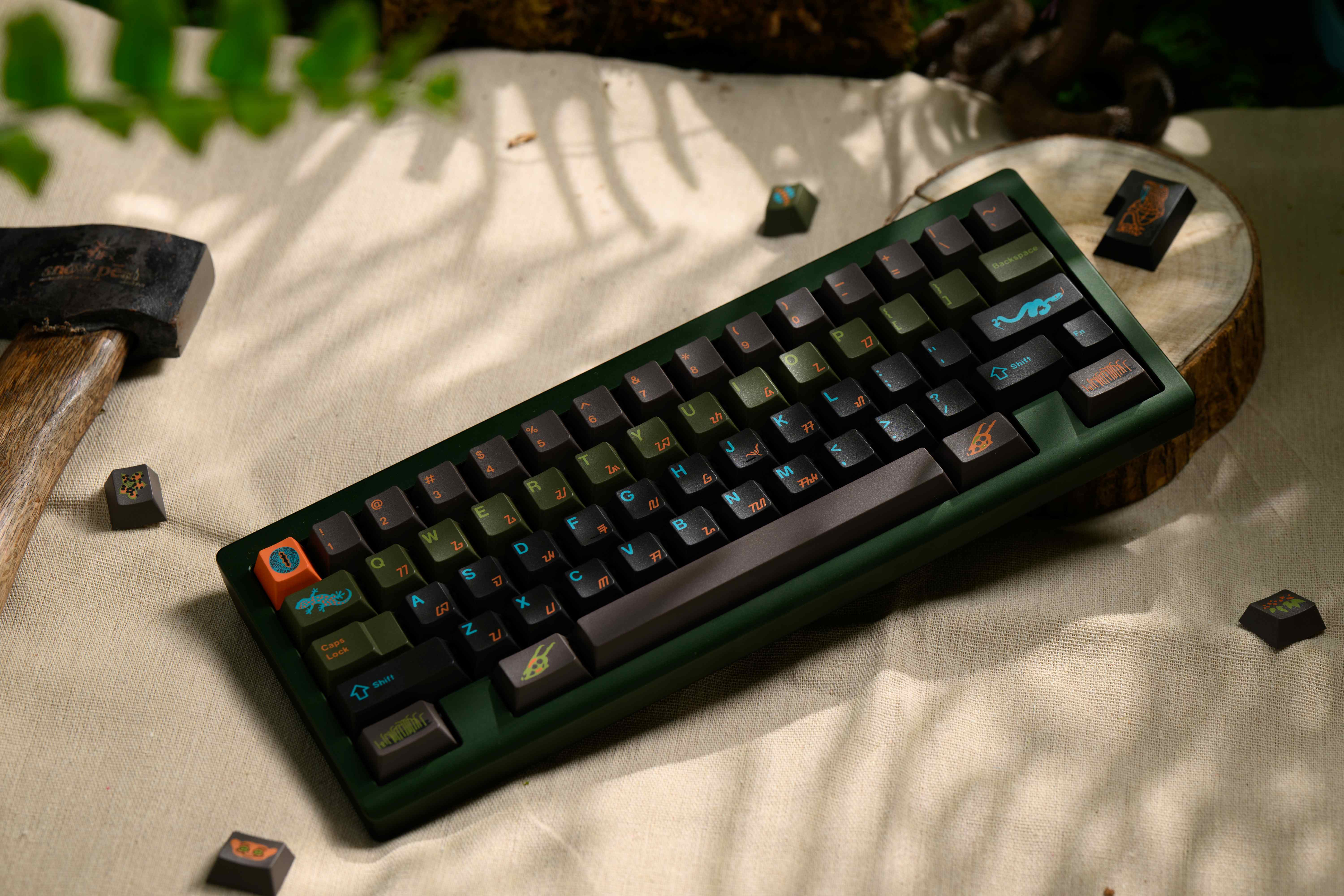 KEYKOBO KOMODO ABS DOUBLE-SHOT KEYCAP SET - Image 8