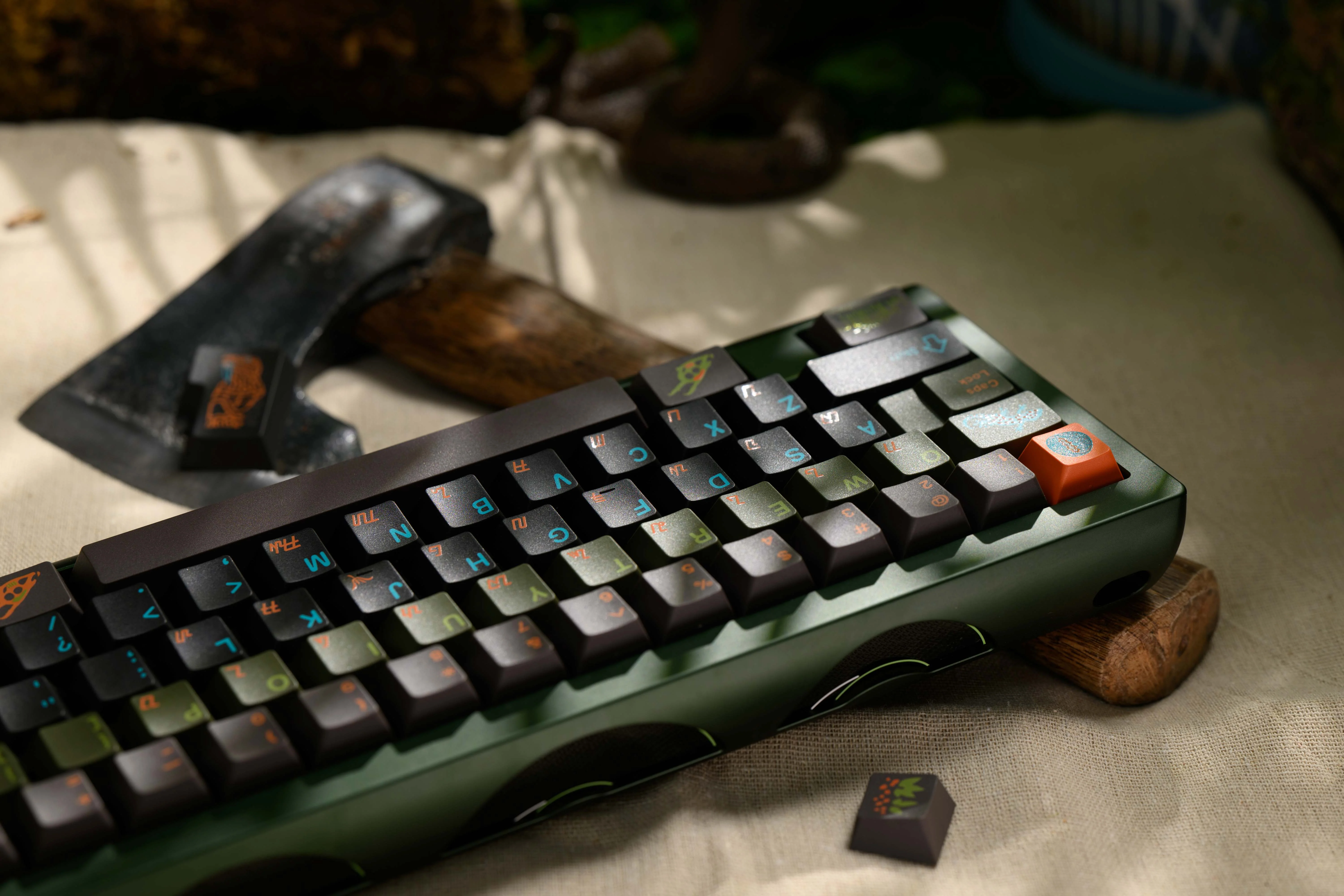KEYKOBO KOMODO ABS DOUBLE-SHOT KEYCAP SET - Image 9