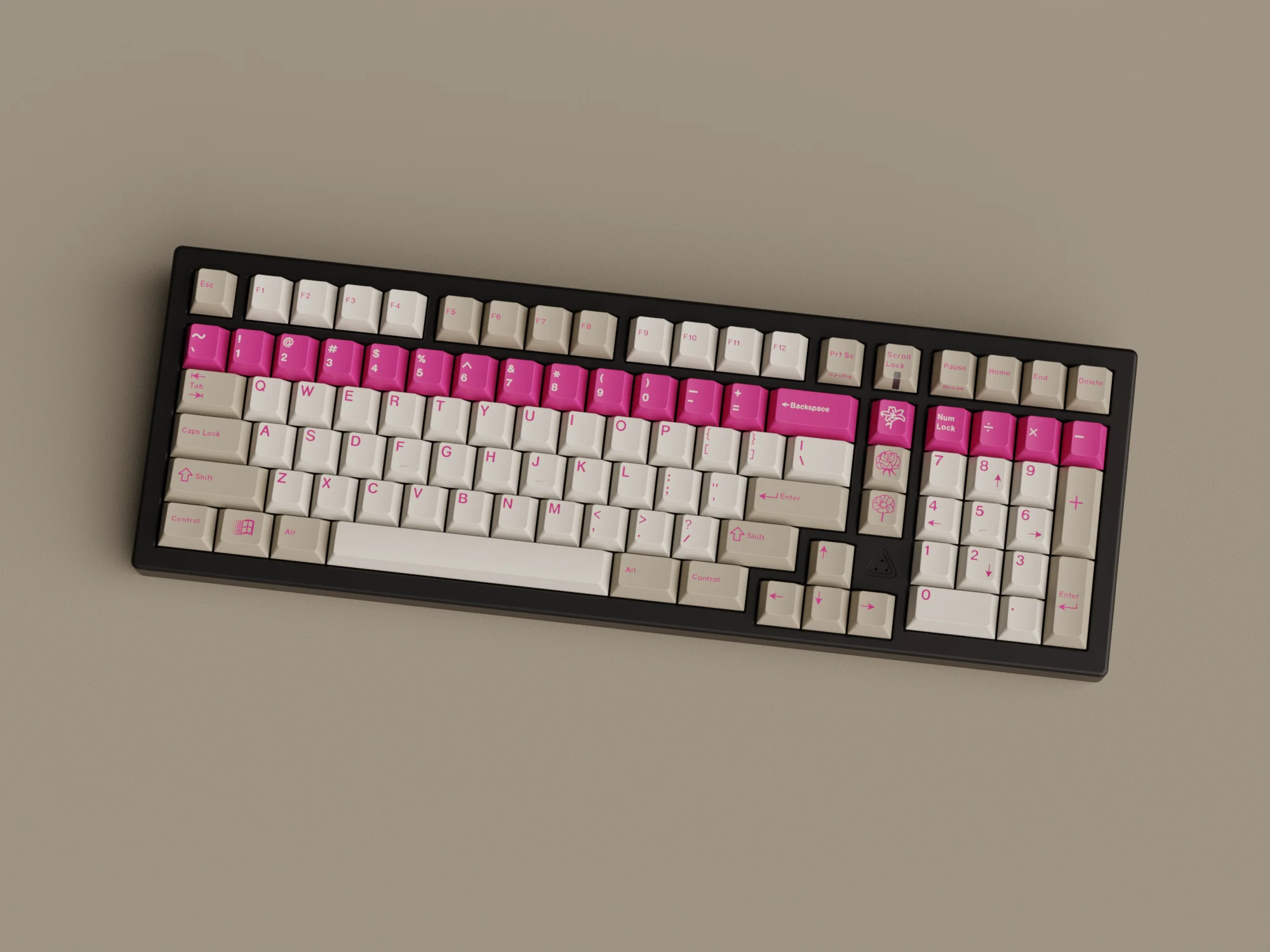 KEYKOBO LILIES OF THE VALLEY ABS DOUBLE-SHOT KEYCAP SET (Instock) - Image 14