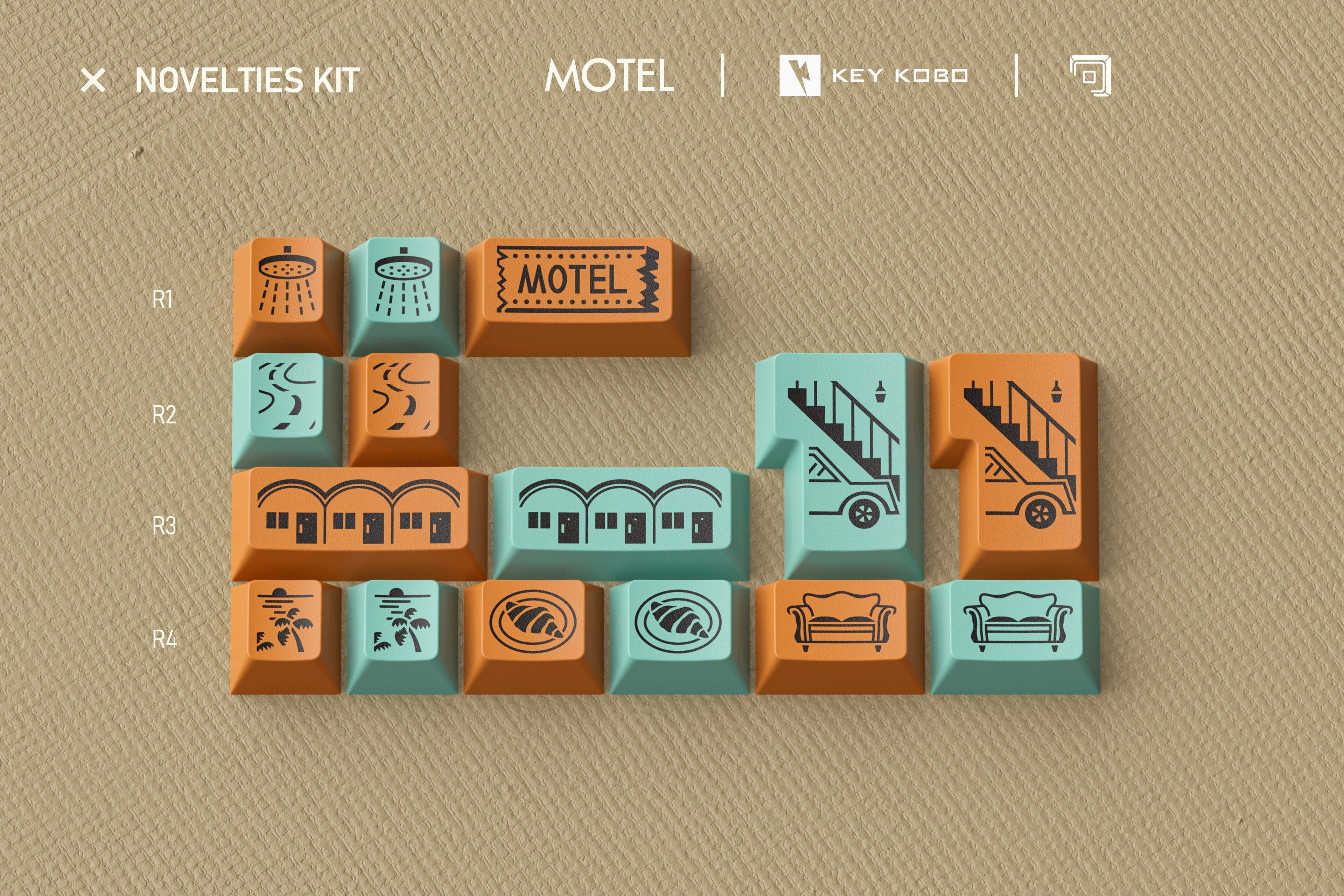 KEYKOBO MOTEL KEYCAP SET - Image 9
