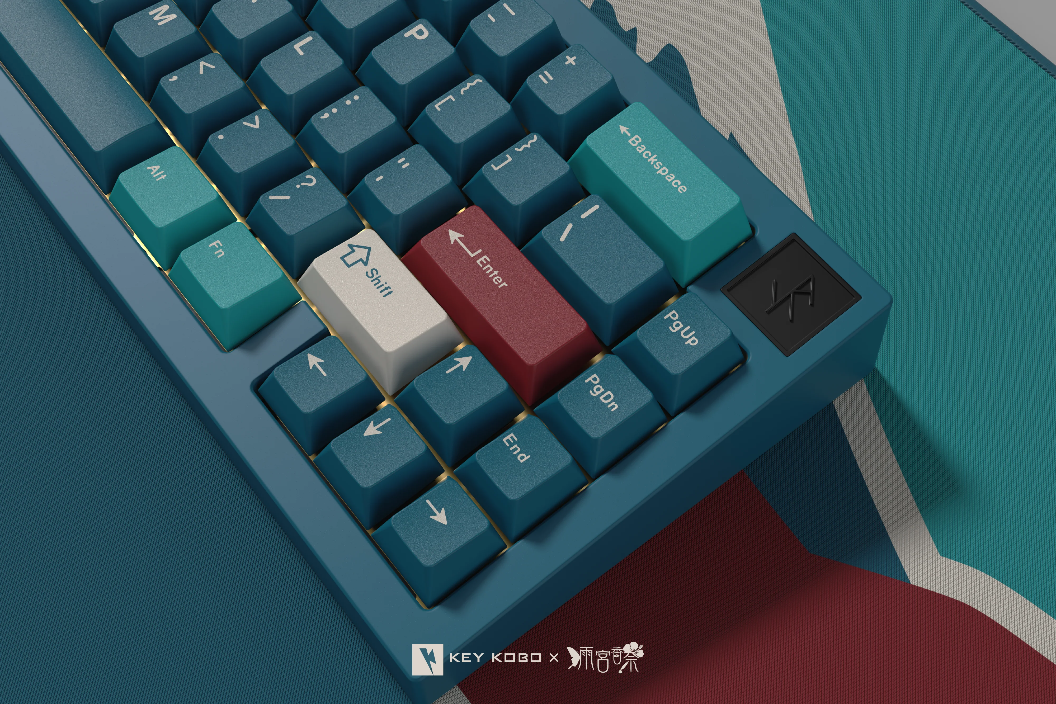 KEYKOBO MOTOSU LAKE ABS DOUBLE-SHOT KEYCAP SET R2 - Image 4