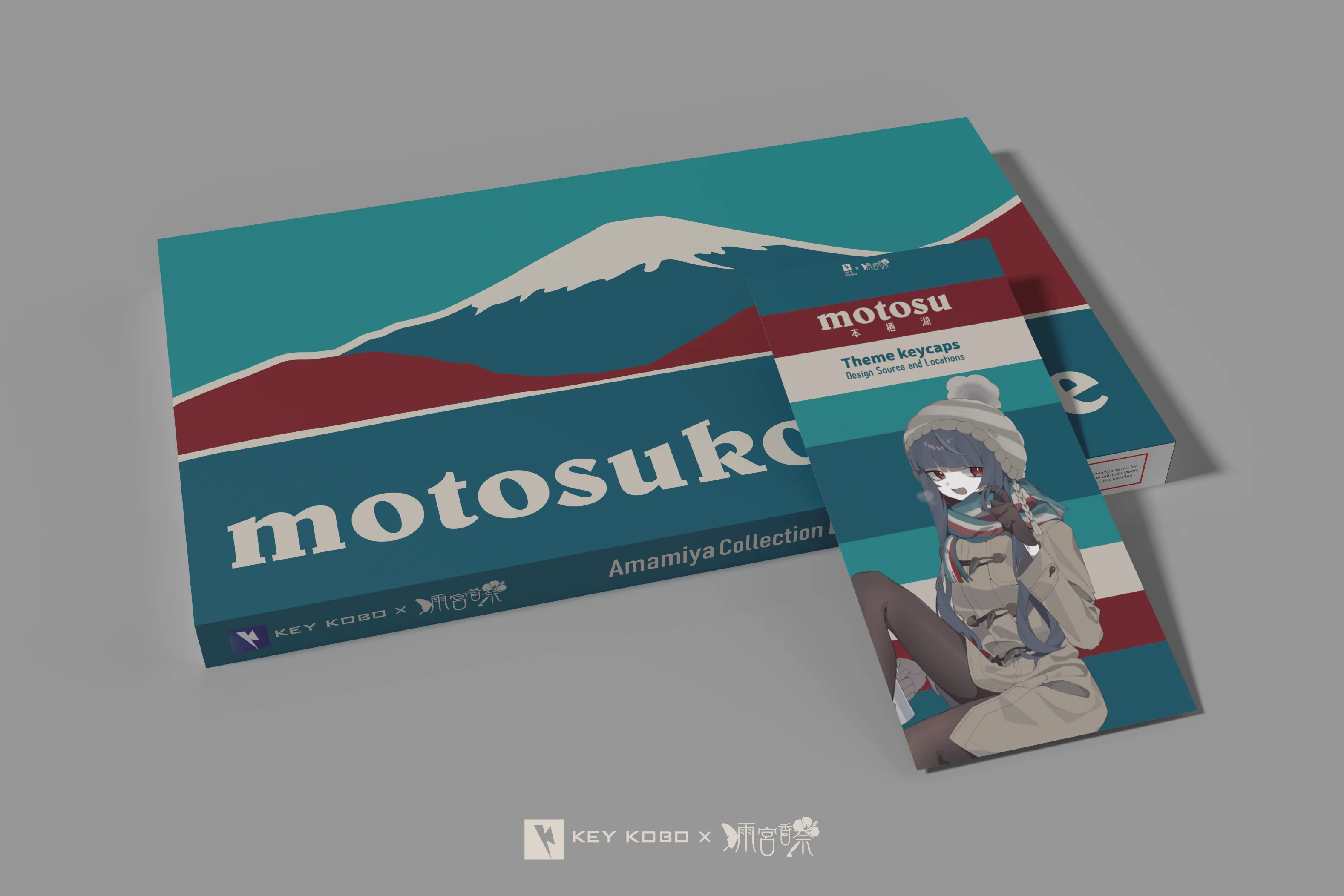 KEYKOBO MOTOSU LAKE ABS DOUBLE-SHOT KEYCAP SET R2 - Image 5