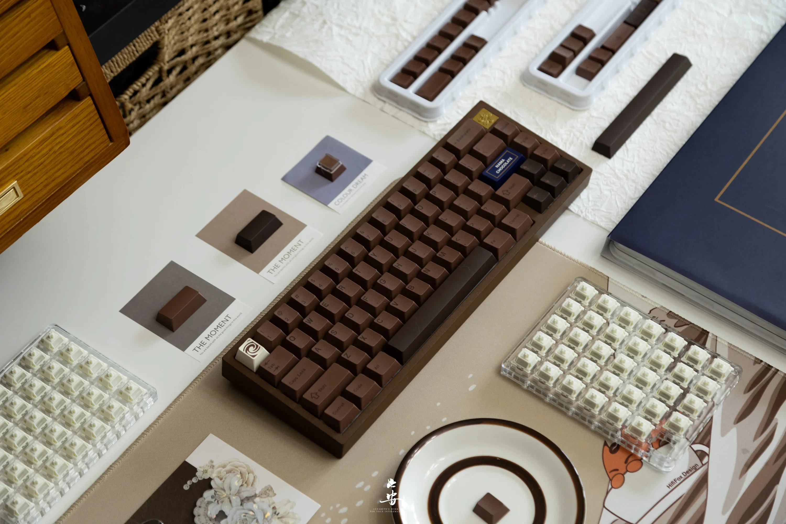 KEYKOBO NAMA CHOCOLATE KEYCAP SET - Image 15