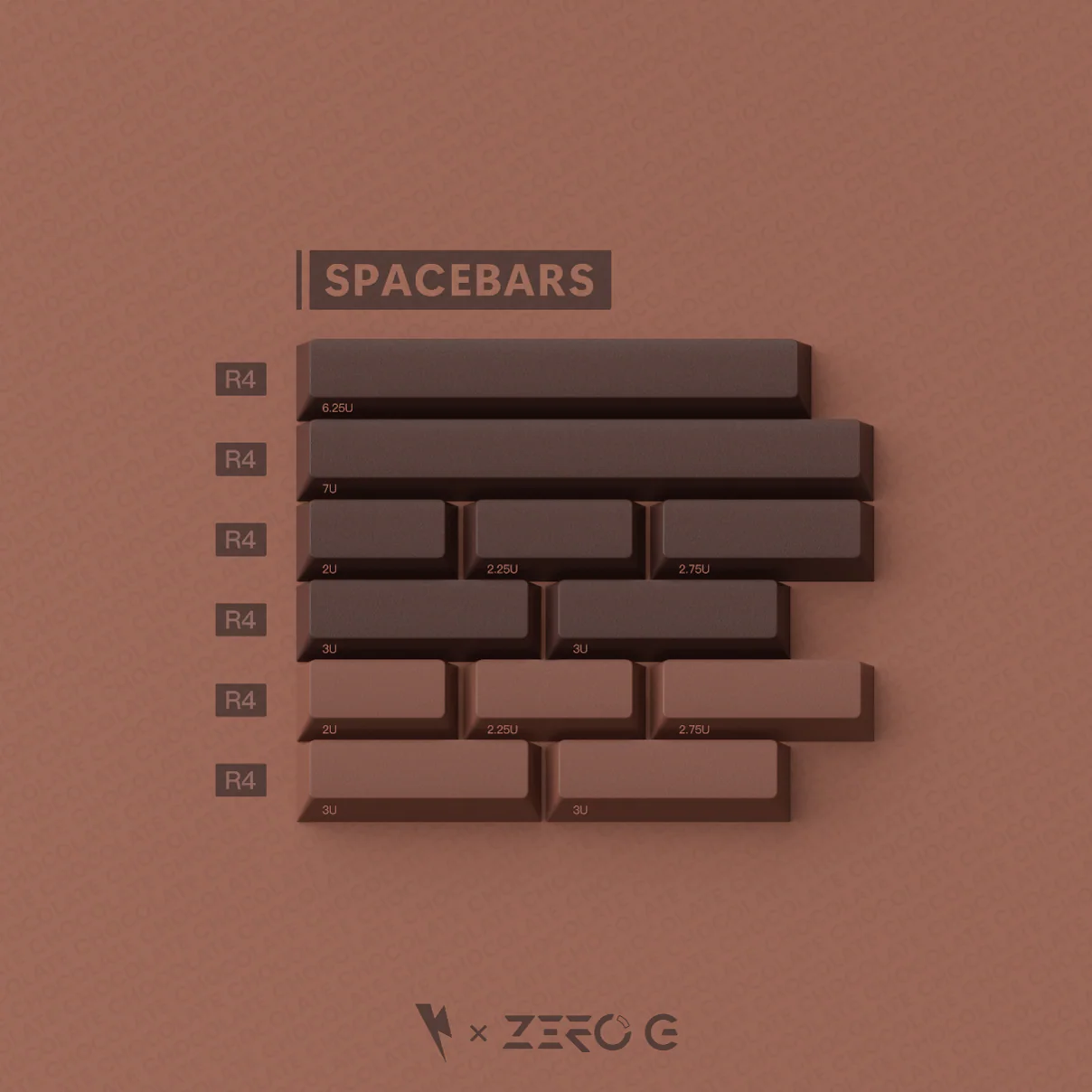 KEYKOBO NAMA CHOCOLATE KEYCAP SET - Image 4