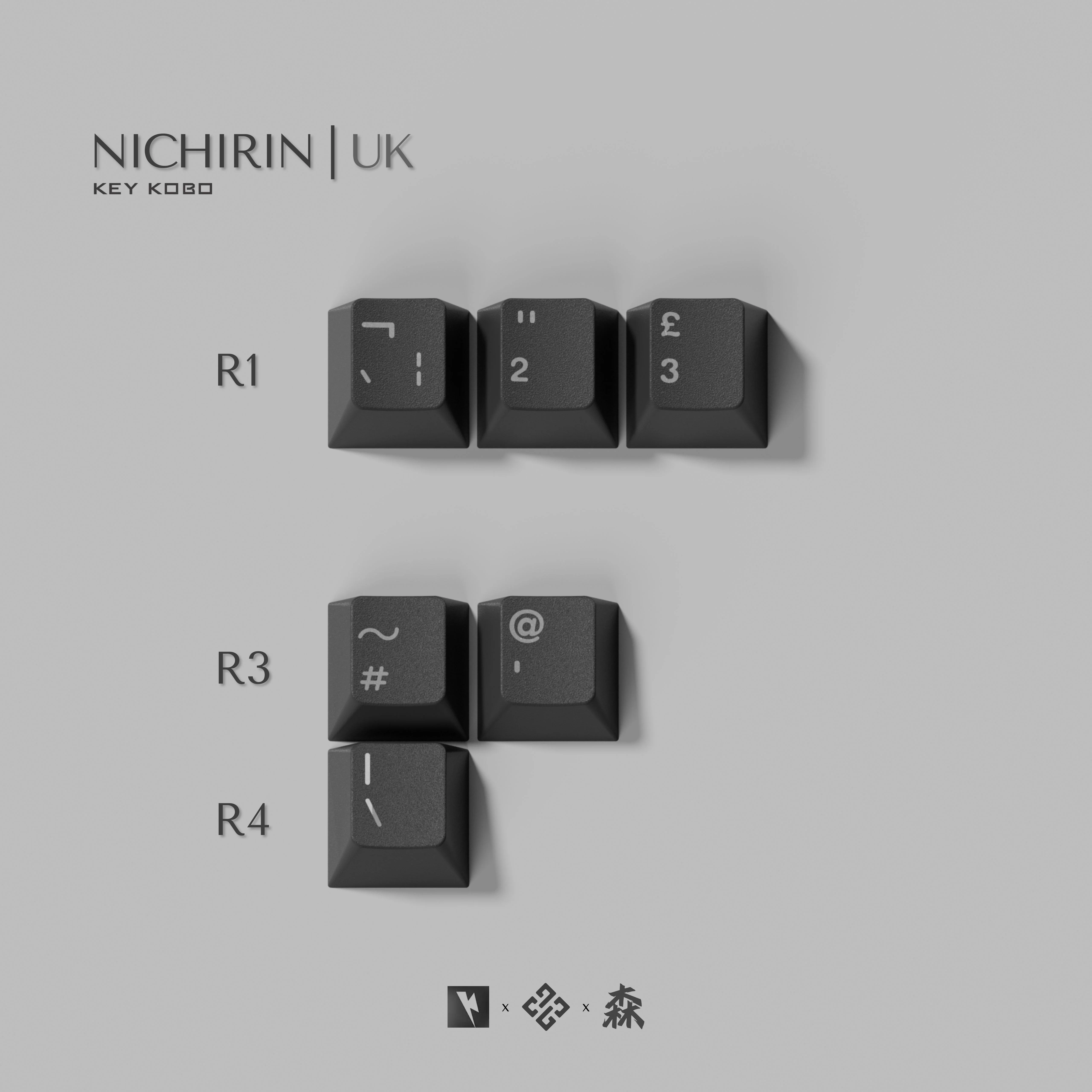KEYKOBO NICHIRIN ABS TRIPLE-SHOT KEYCAP SET INSTOCK - Image 13