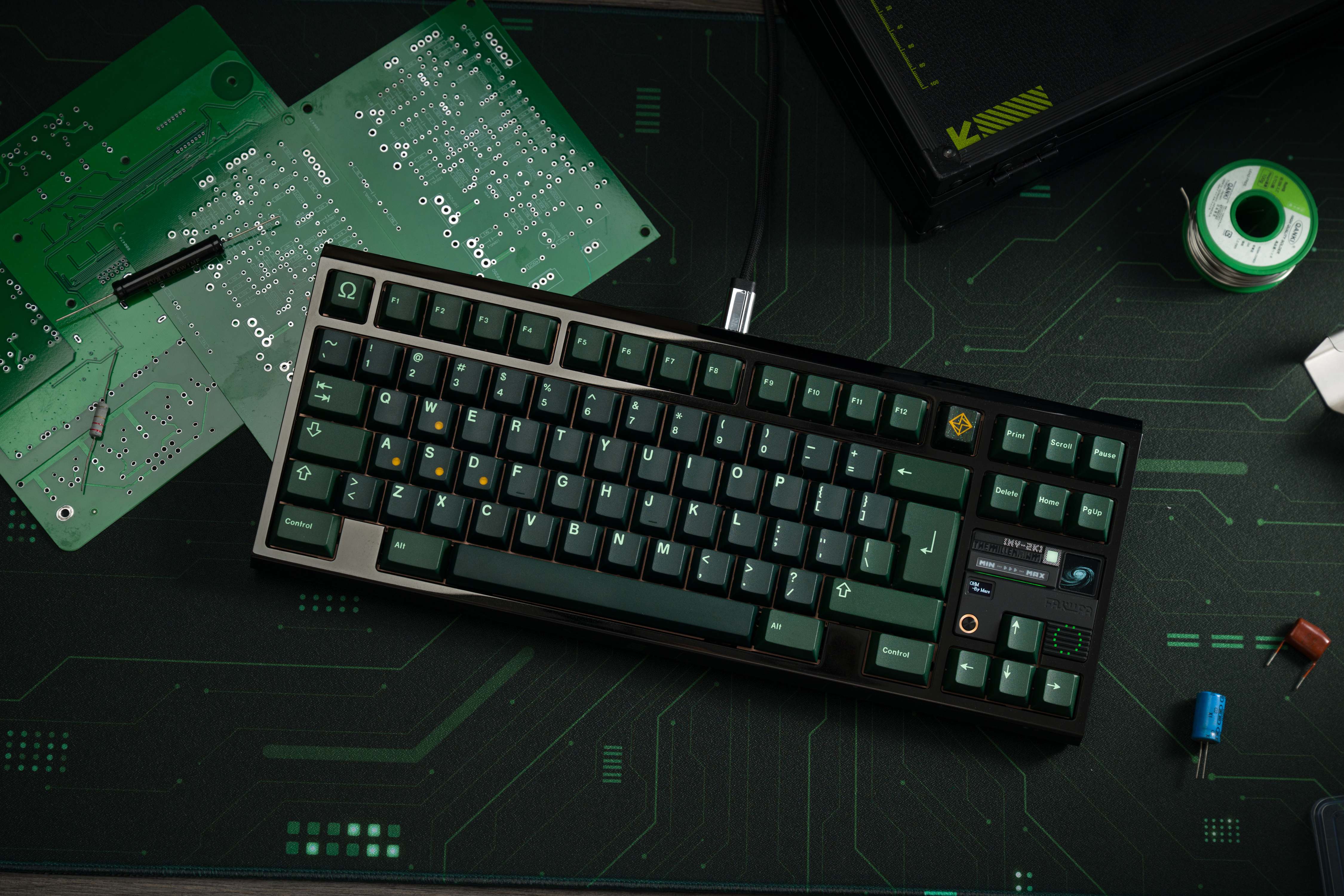 KEYKOBO OHM ABS TRIPLE-SHOT KEYCAP SET