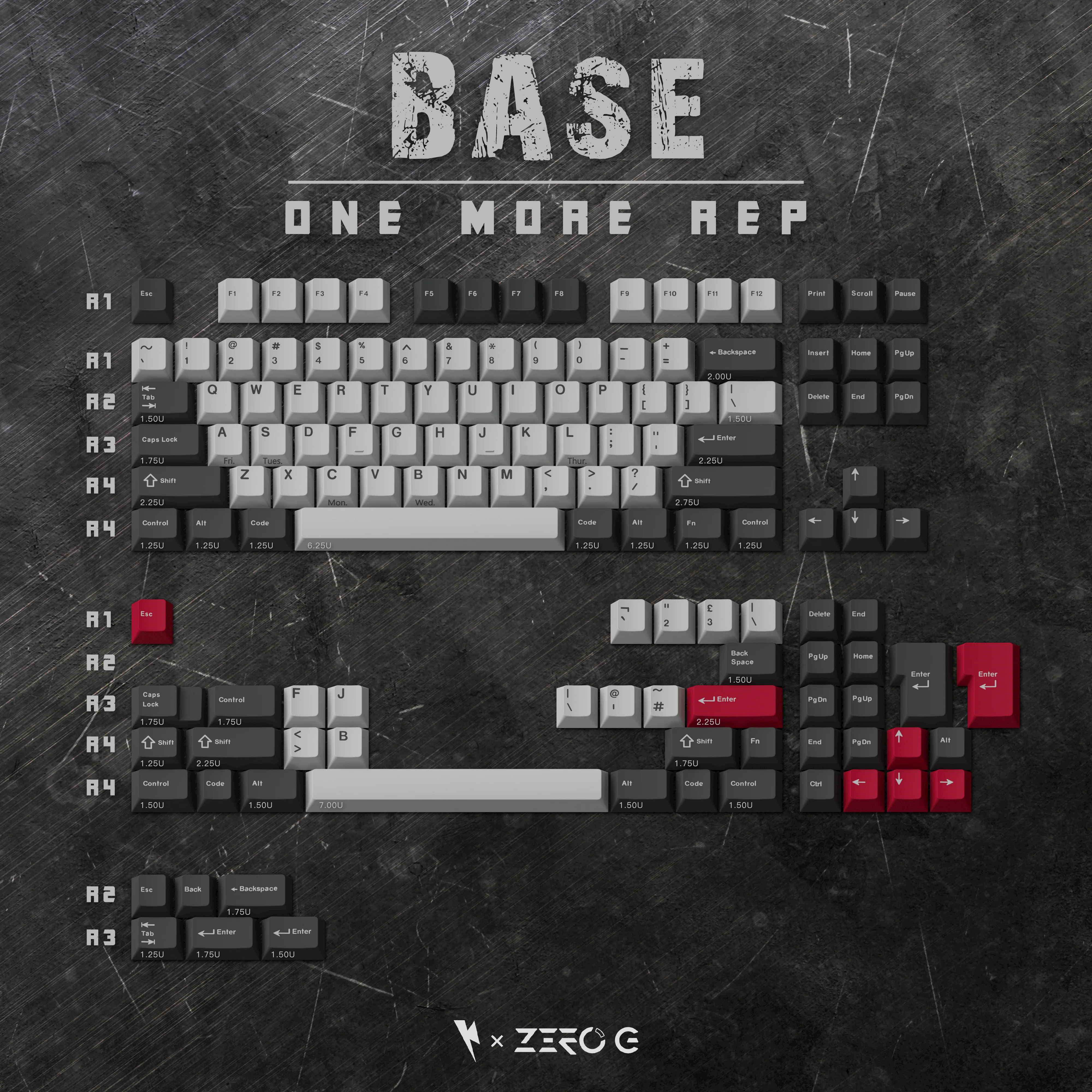 KEYKOBO ONE MORE ABS DOUBLE-SHOT KEYCAP SET - Image 11