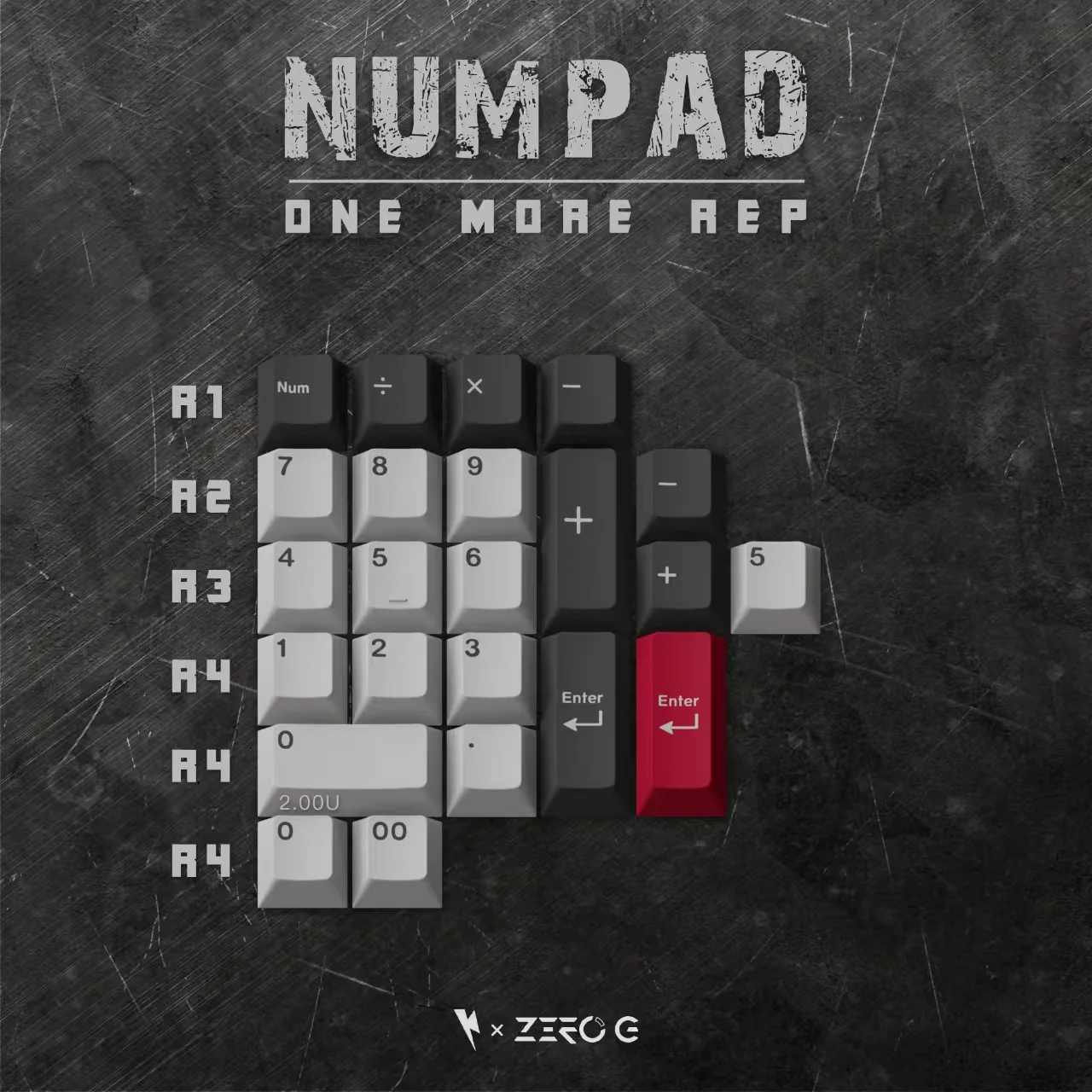 KEYKOBO ONE MORE ABS DOUBLE-SHOT KEYCAP SET - Image 9