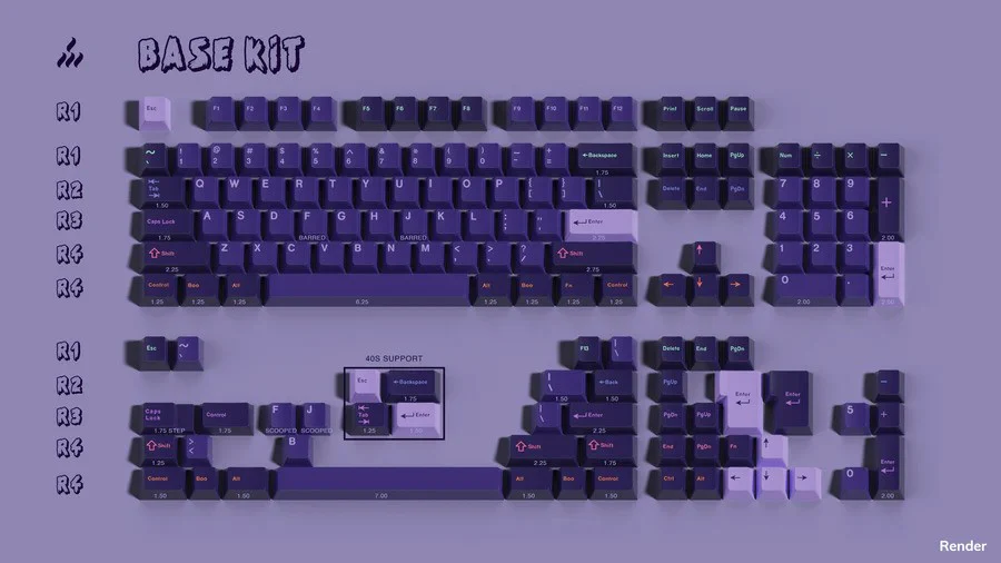 KEYKOBO POLTERGEIST KEYCAP SET - Image 11