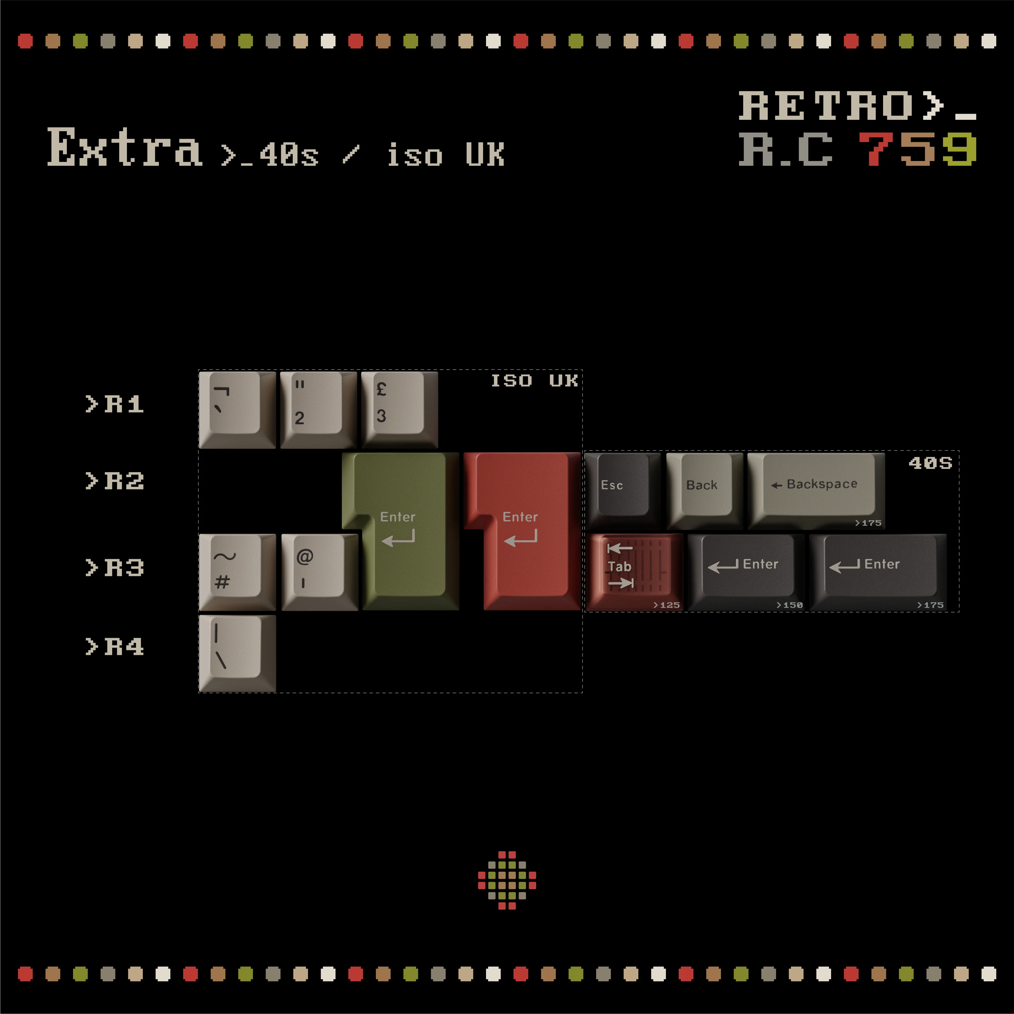 KEYKOBO R.C 759 ABS DOUBLE-SHOT KEYCAP SET PRE-ORDER - Image 12