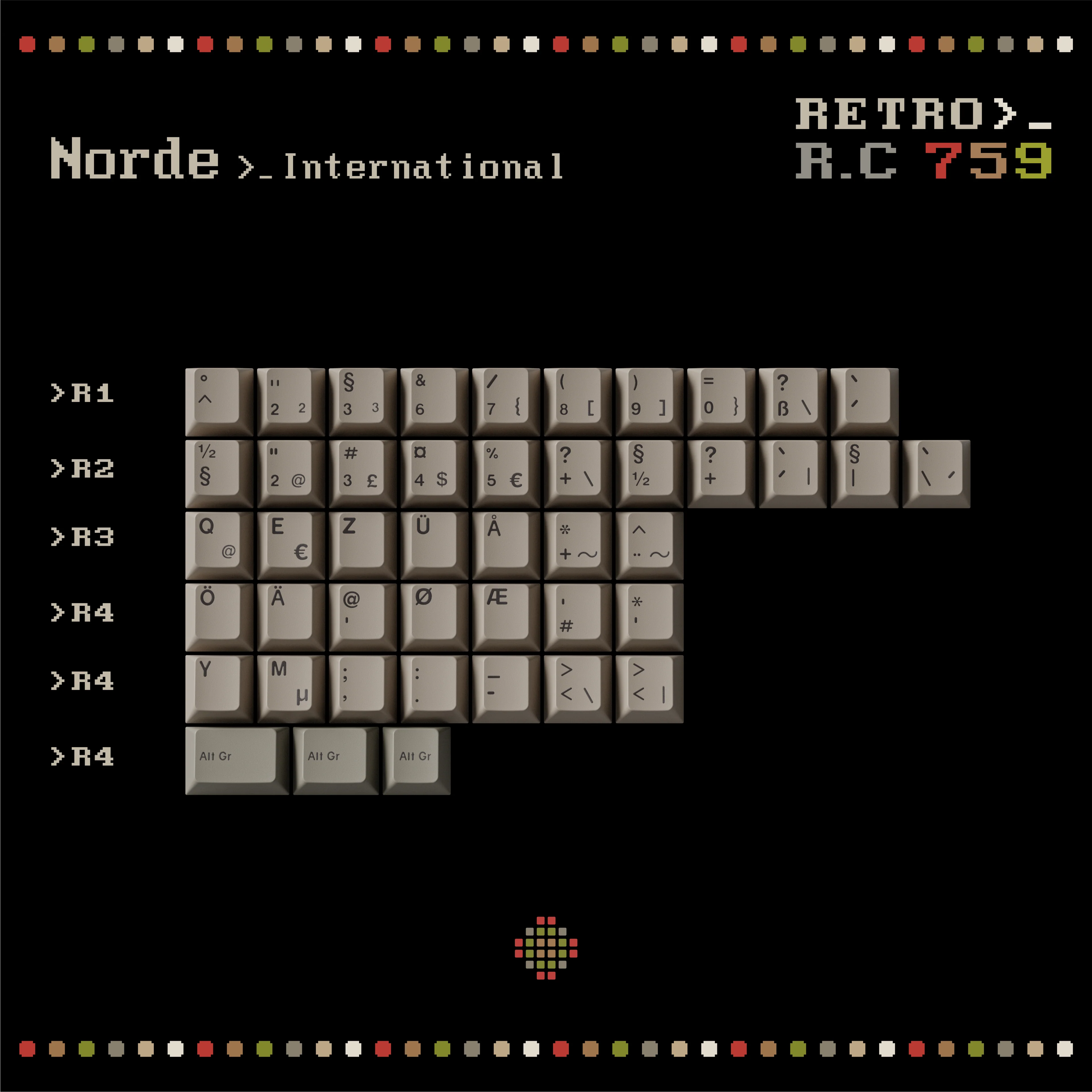 KEYKOBO R.C 759 ABS DOUBLE-SHOT KEYCAP SET PRE-ORDER - Image 13