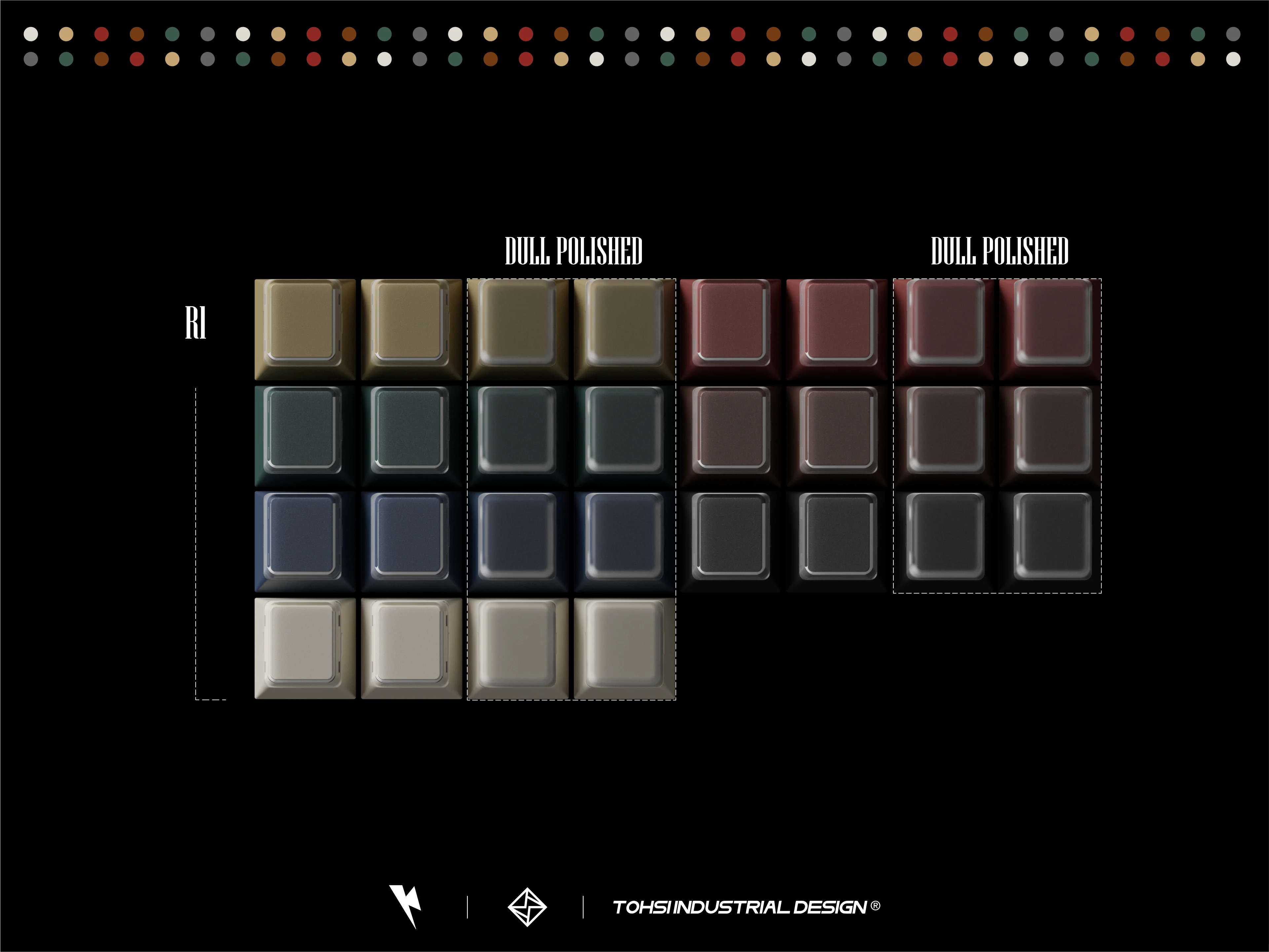 KEYKOBO RETRO MIXED LIGHTS KEYCAP SET R2 INSTOCK - Image 16