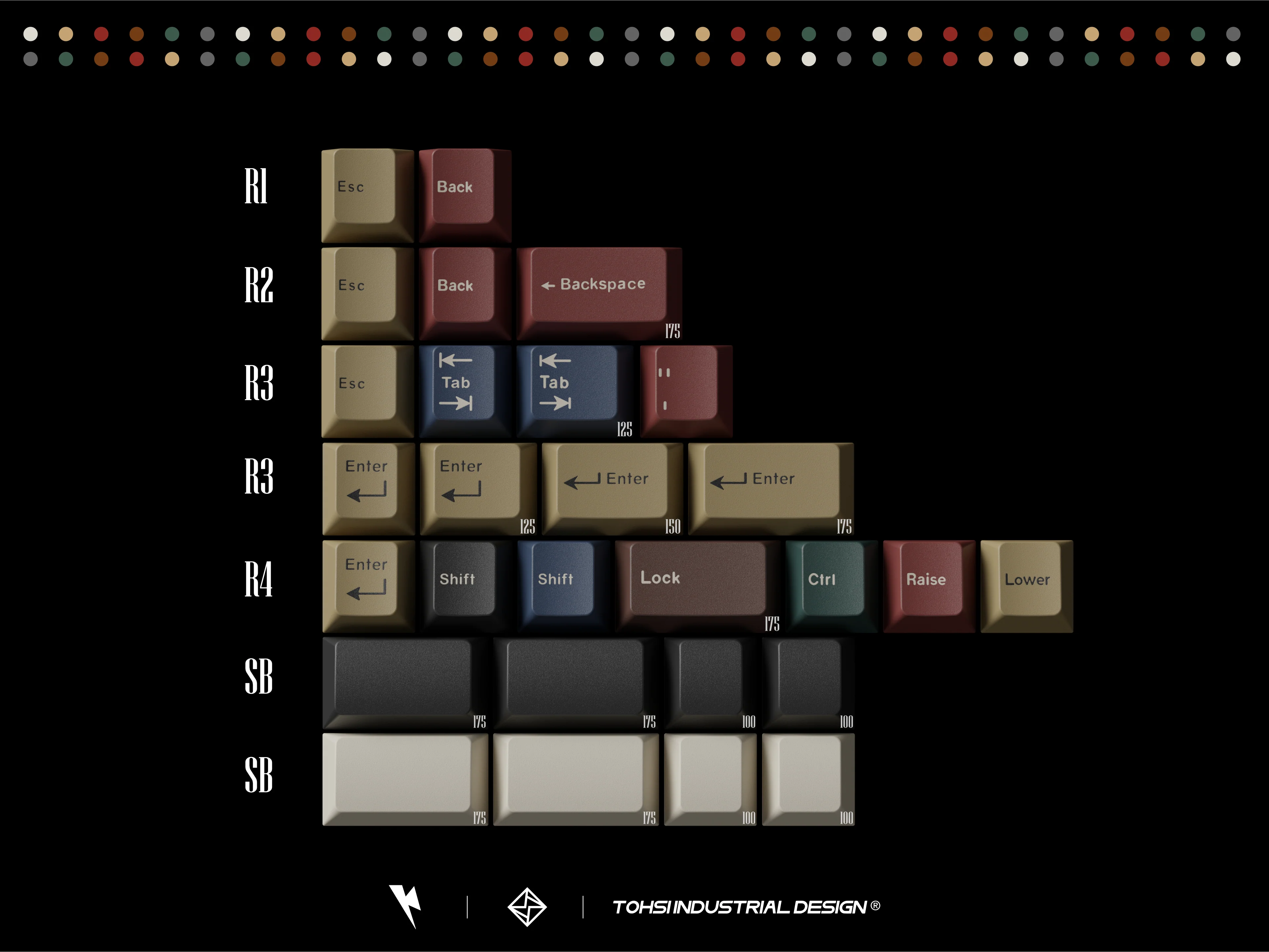 KEYKOBO RETRO MIXED LIGHTS KEYCAP SET R2 INSTOCK - Image 17