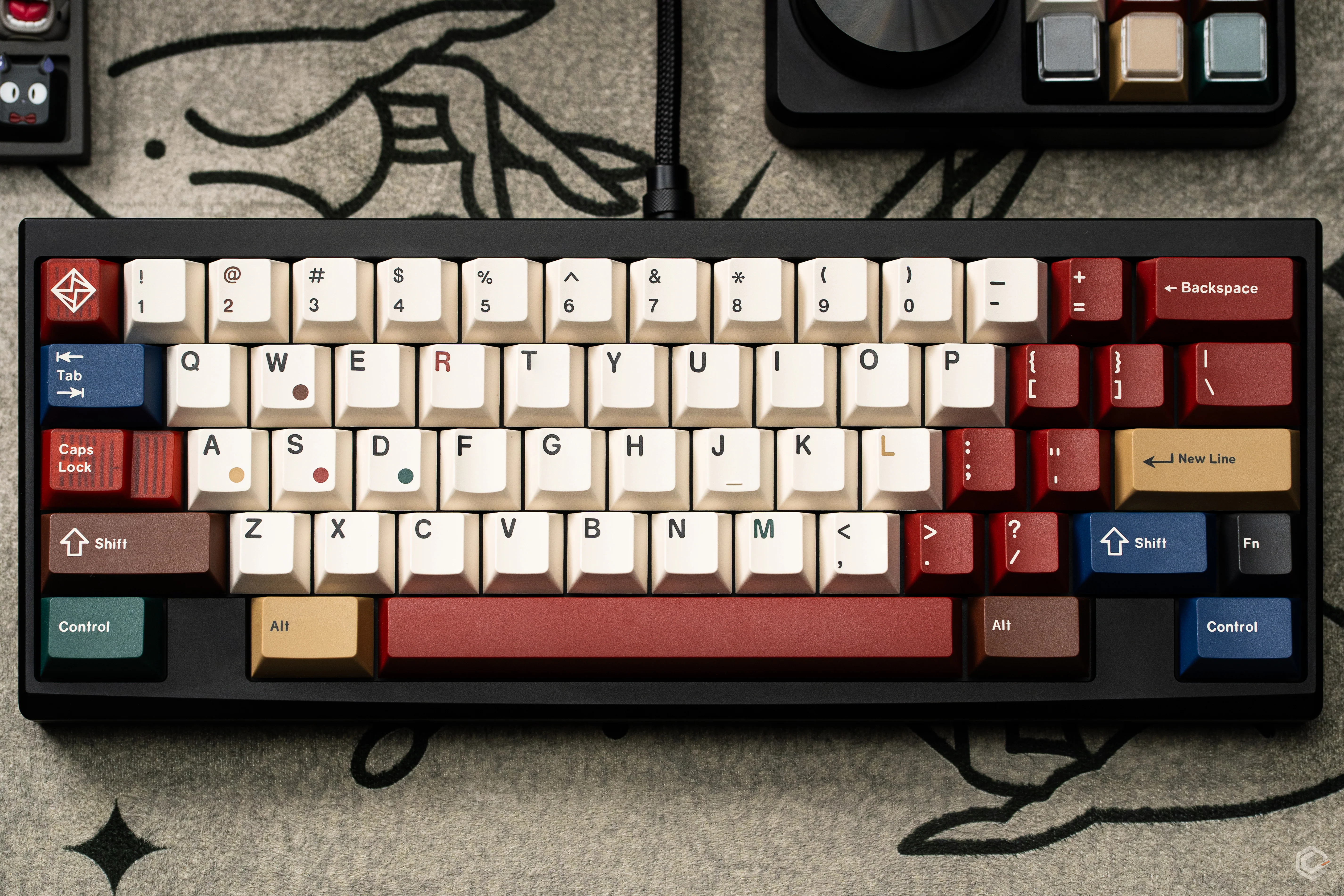 KEYKOBO RETRO MIXED LIGHTS KEYCAP SET R2 INSTOCK - Image 5