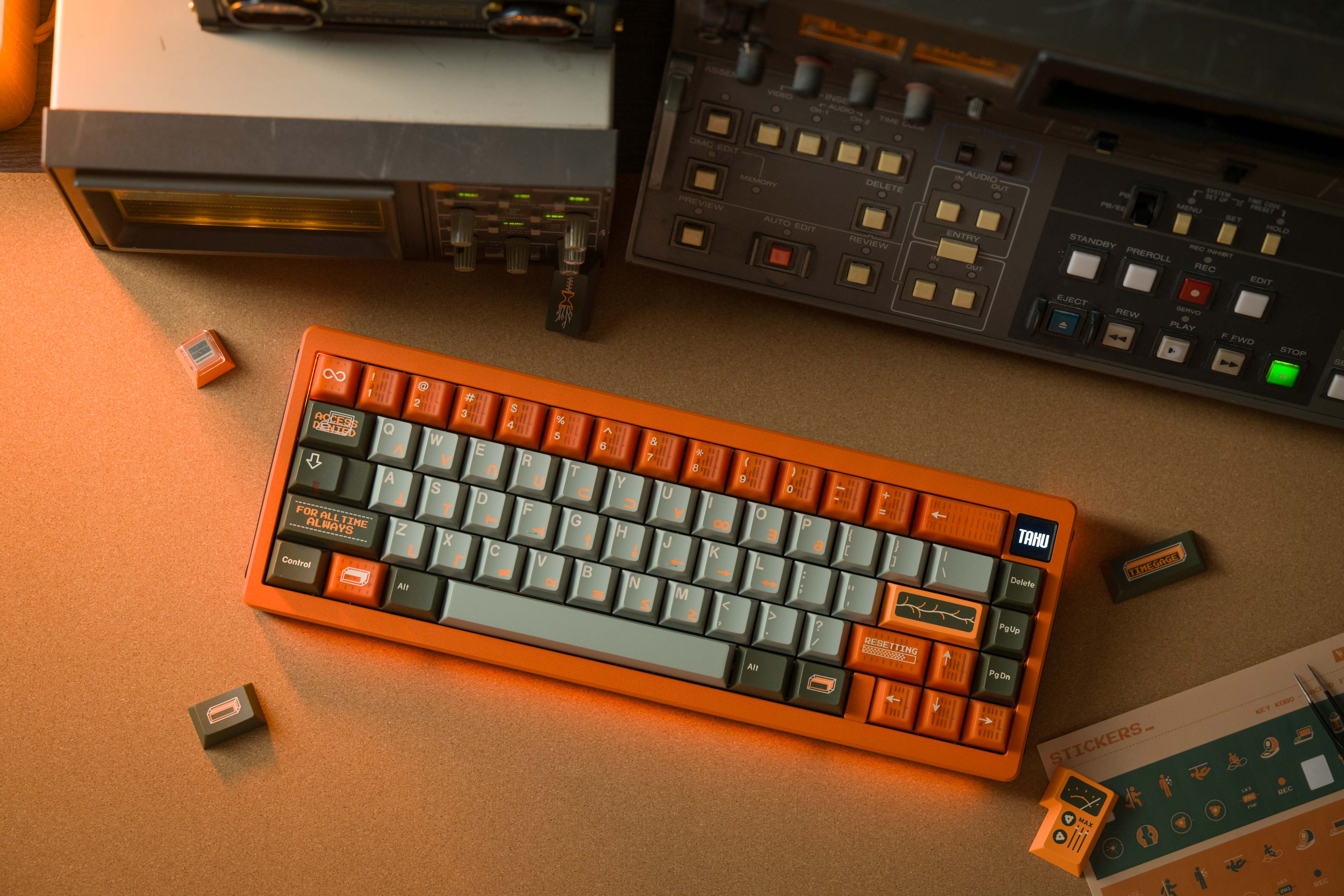 KEYKOBO SACRED TIMELINE ABS DOUBLE-SHOT KEYCAP SET