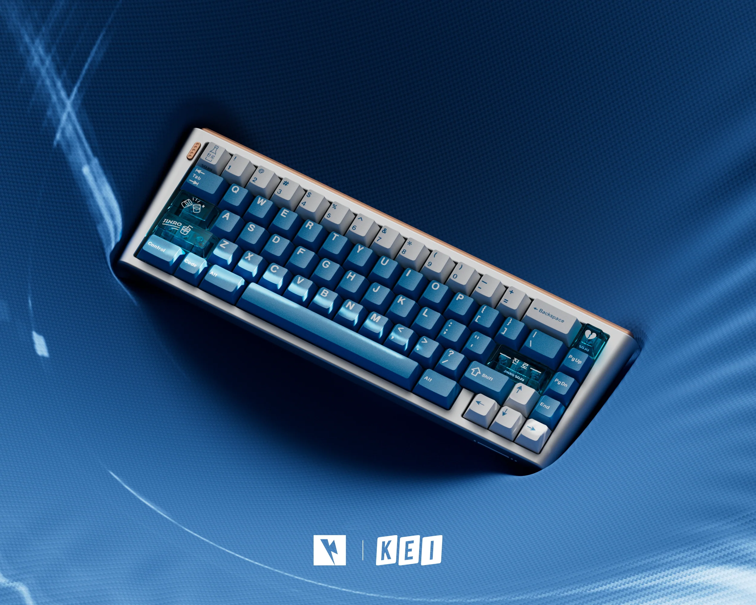 KEYKOBO SOJU ABS DOUBLE-SHOT KEYCAP SET R2 - Image 19