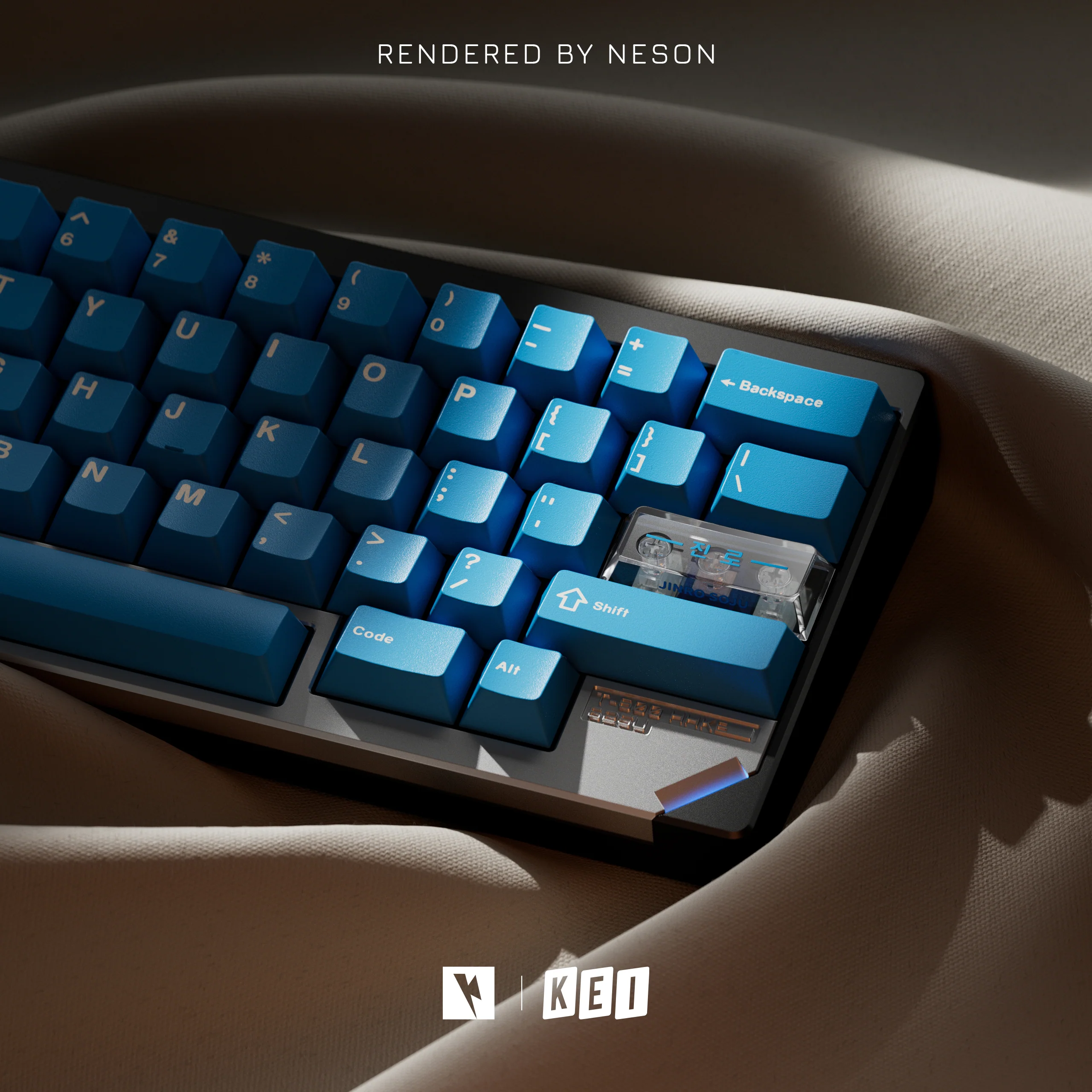 KEYKOBO SOJU ABS DOUBLE-SHOT KEYCAP SET R2 - Image 29