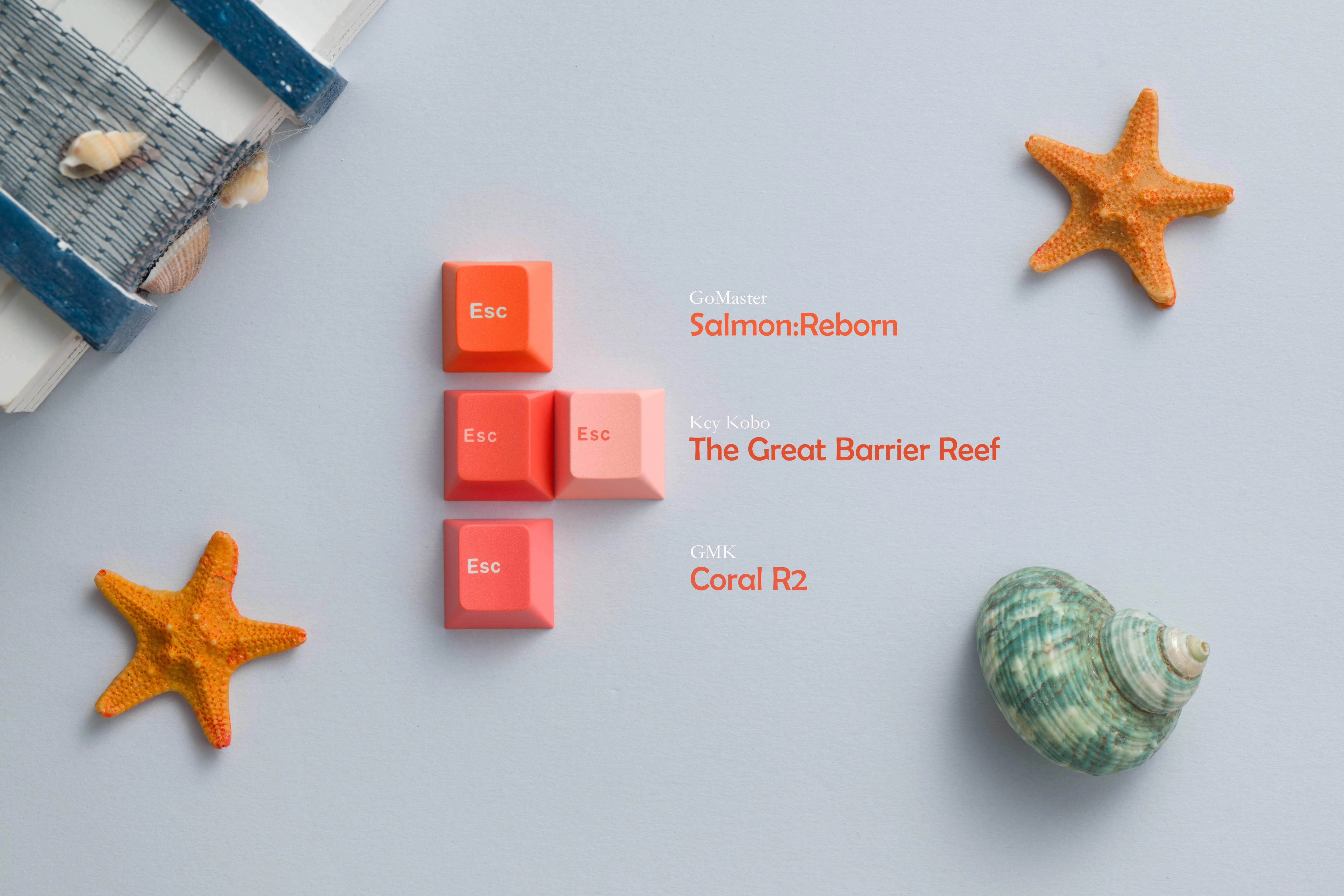KEYKOBO THE GREAT BARRIER REEF ABS DOUBLE-SHOT KEYCAP SET - Image 16
