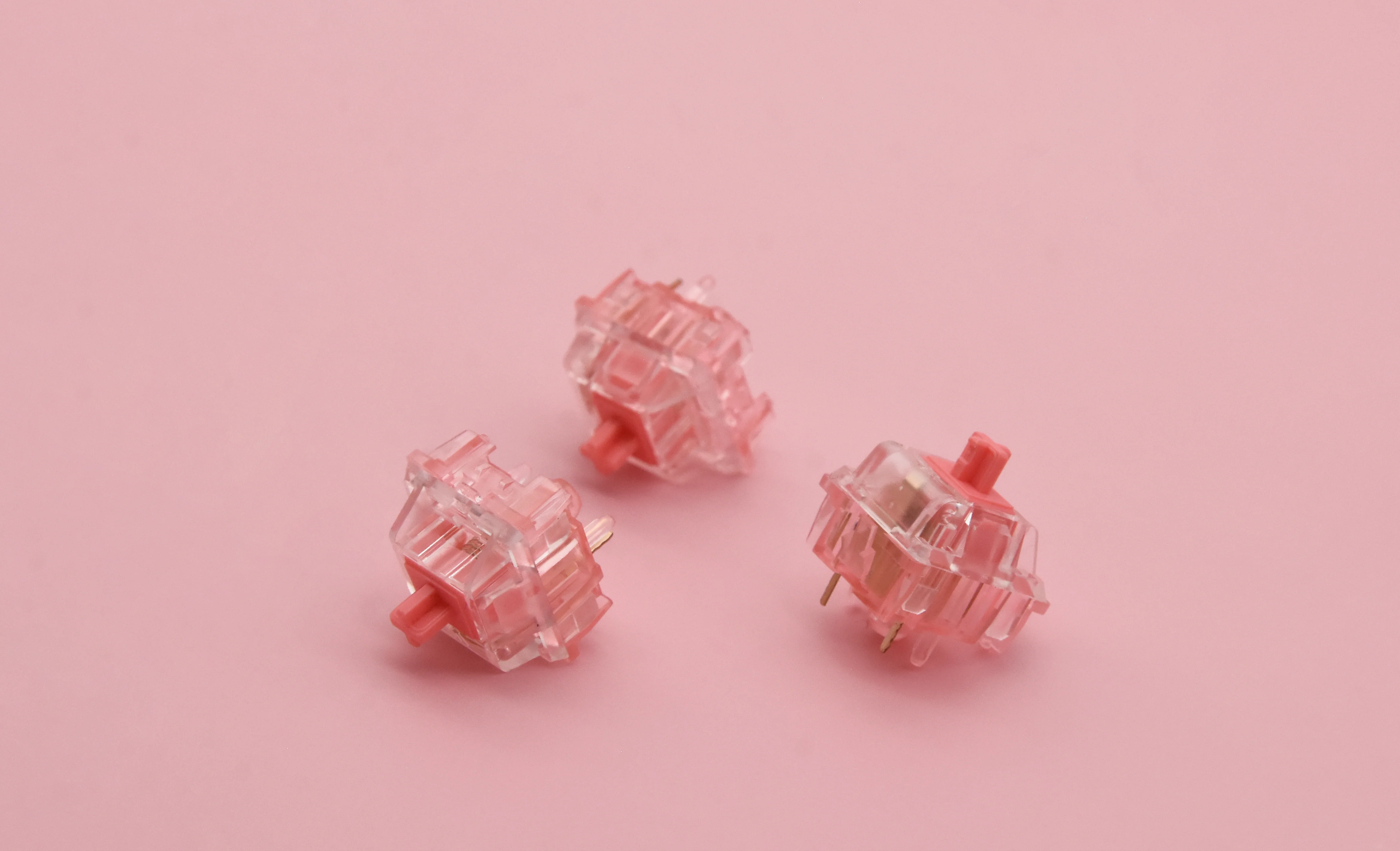 KTT STRAWBERRY LINEAR SWITCH HAND LUBED EDITION (10PCS) - Image 7