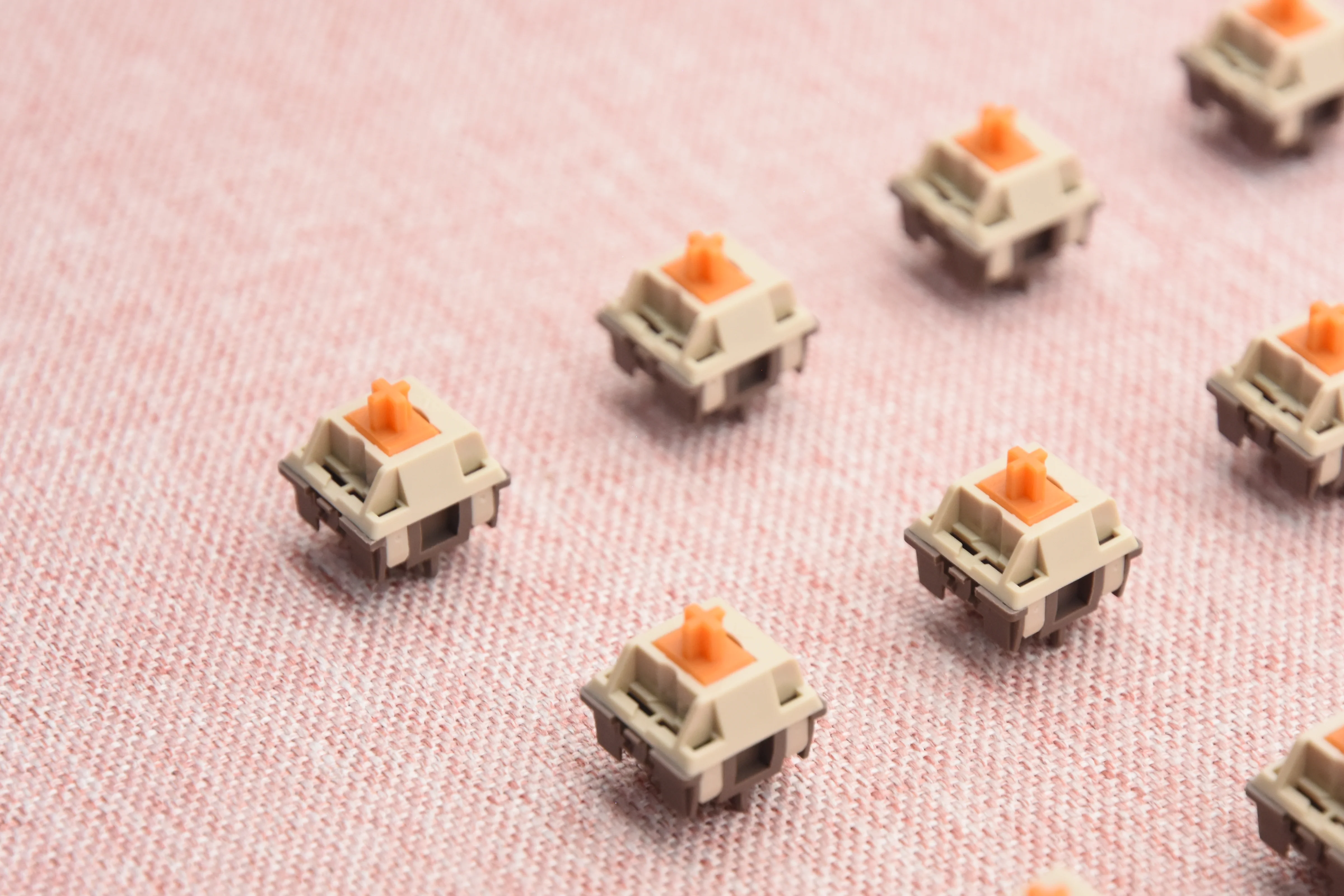 KTT X 80 Retros Game 1989 Orange Linear Switch Factory Lubed (10PCS) - Image 10