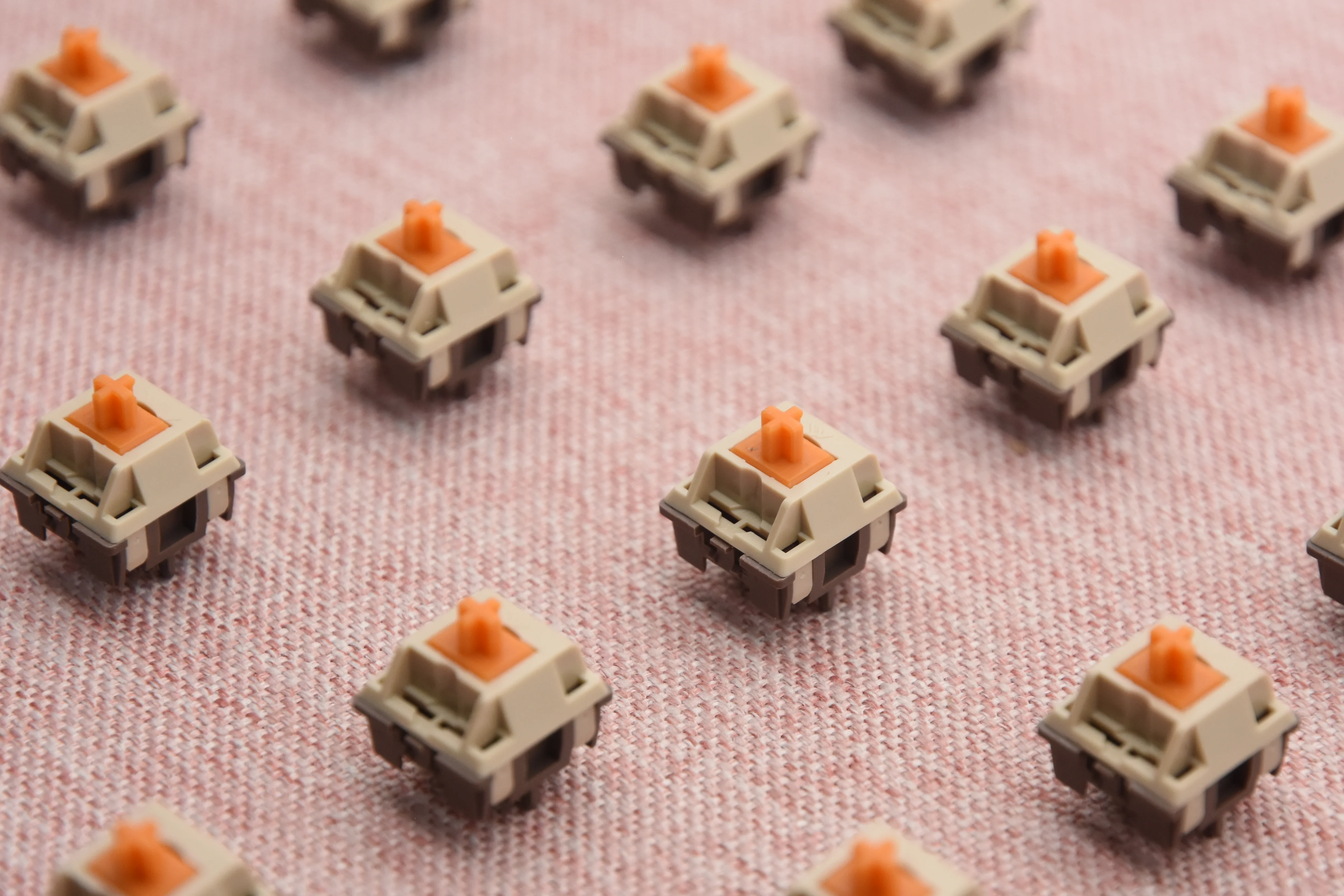 KTT X 80 Retros Game 1989 Orange Linear Switch Factory Lubed (10PCS) - Image 11