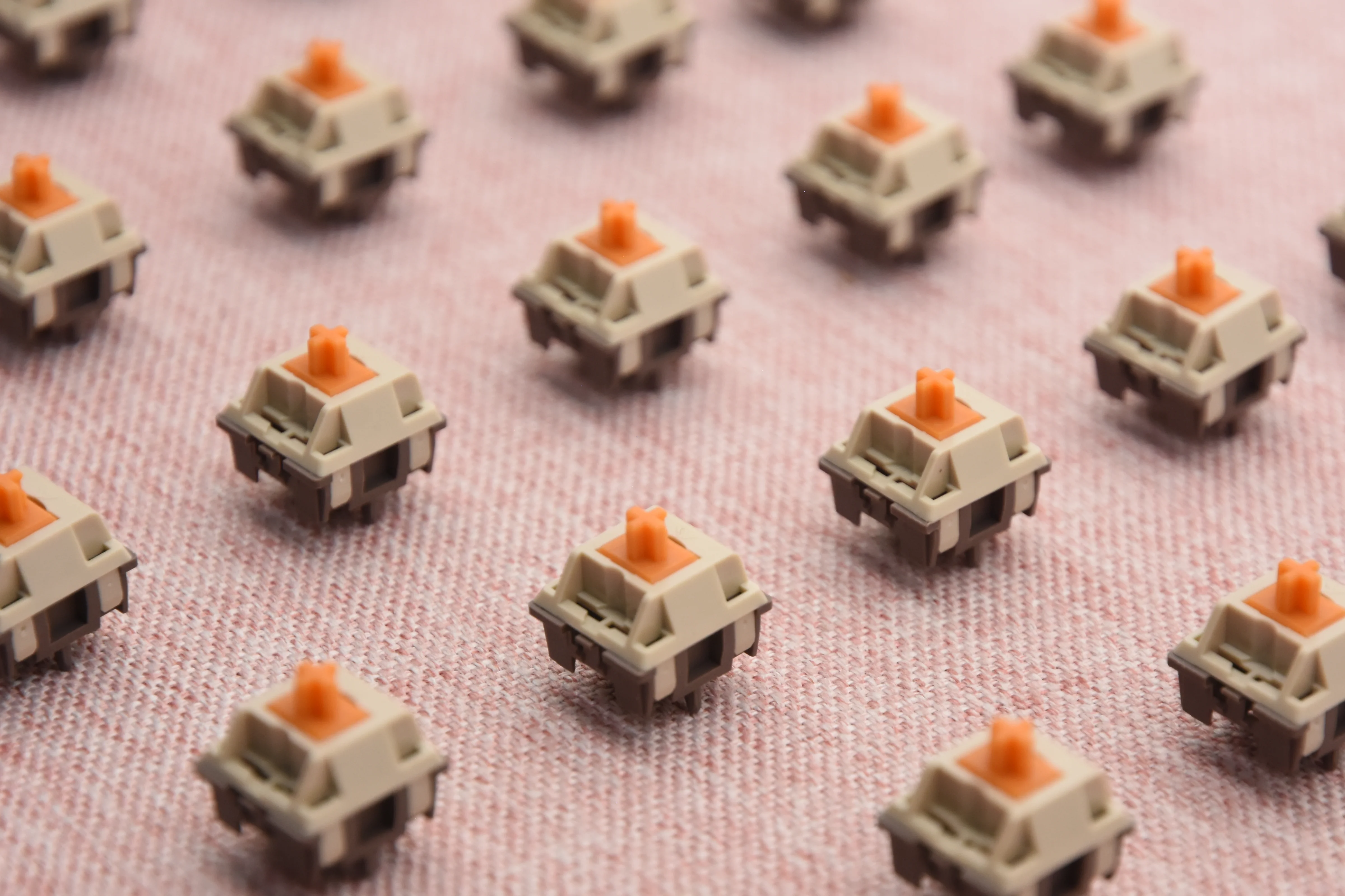KTT X 80 Retros Game 1989 Orange Linear Switch Factory Lubed (10PCS) - Image 12