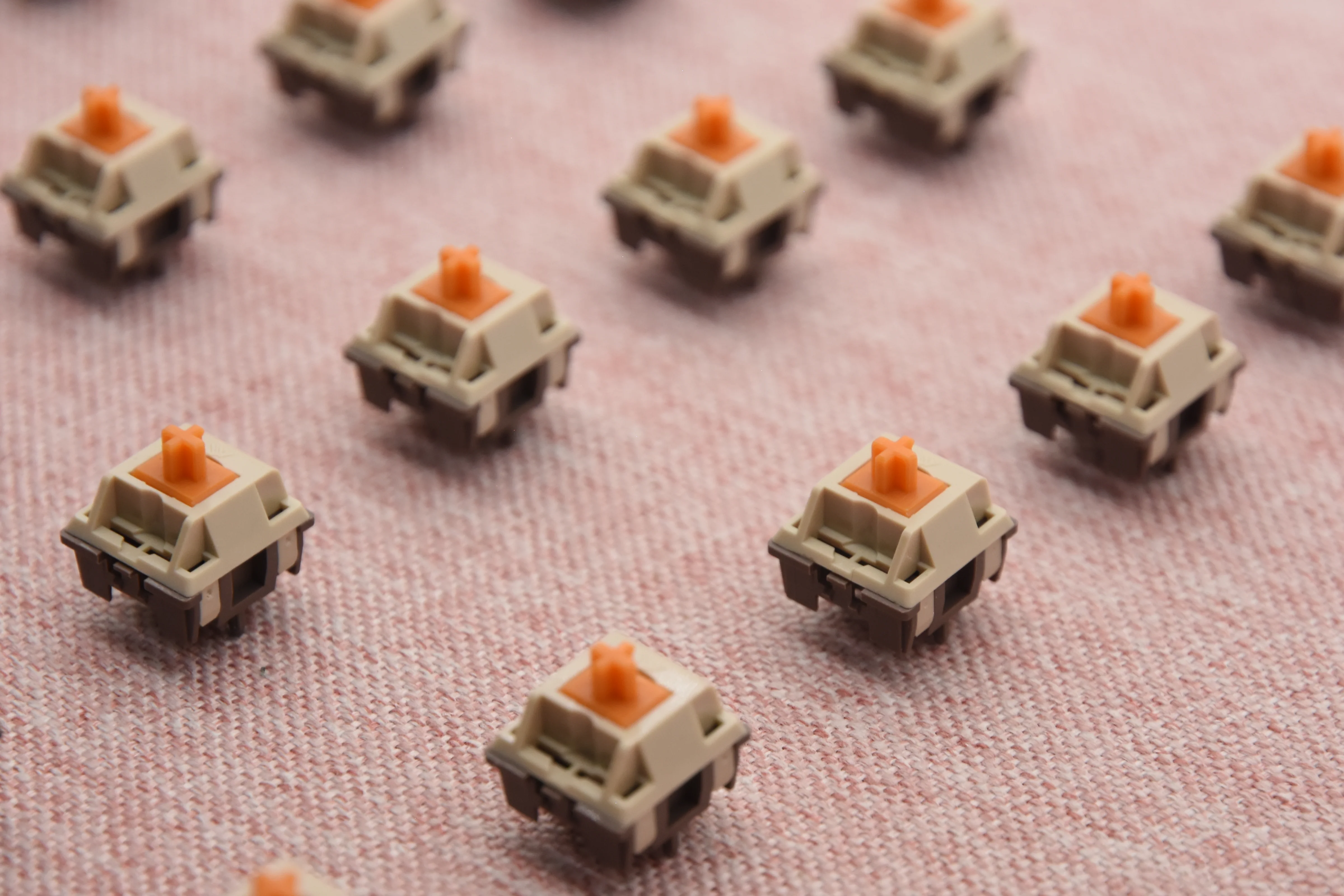 KTT X 80 Retros Game 1989 Orange Linear Switch Factory Lubed (10PCS) - Image 13