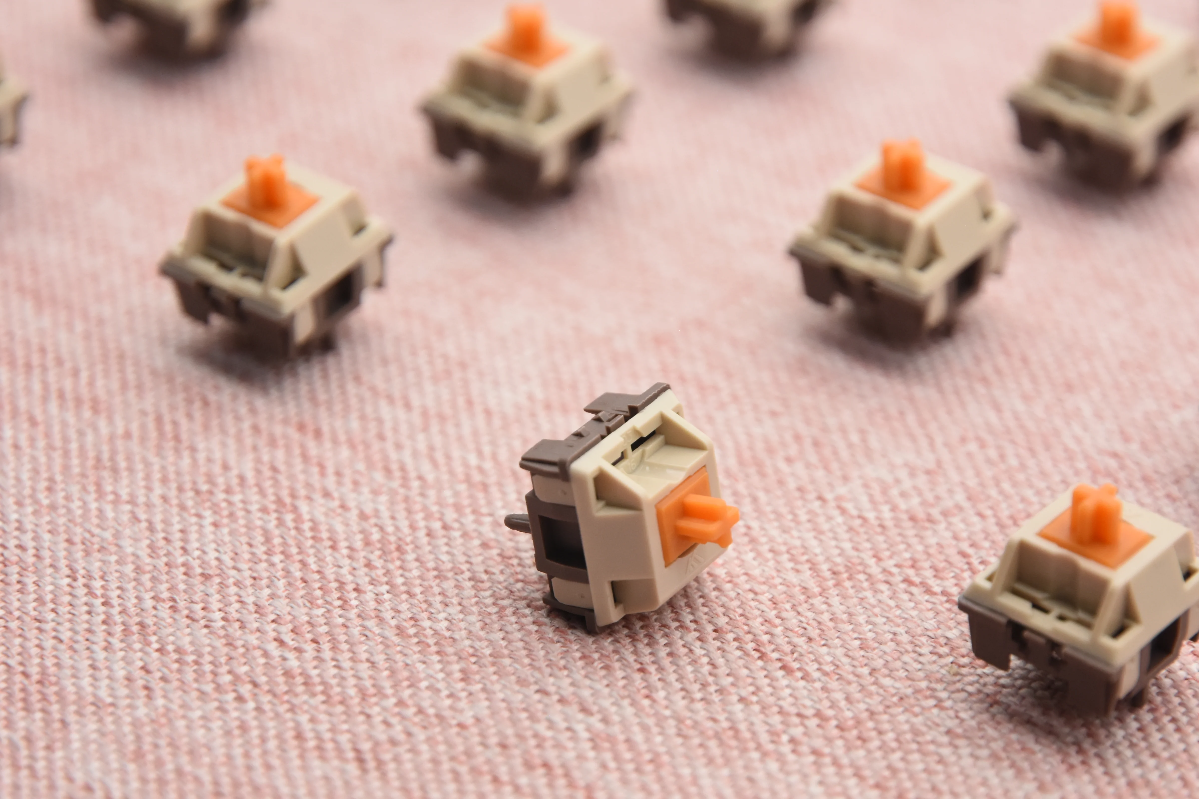 KTT X 80 Retros Game 1989 Orange Linear Switch Factory Lubed (10PCS) - Image 14