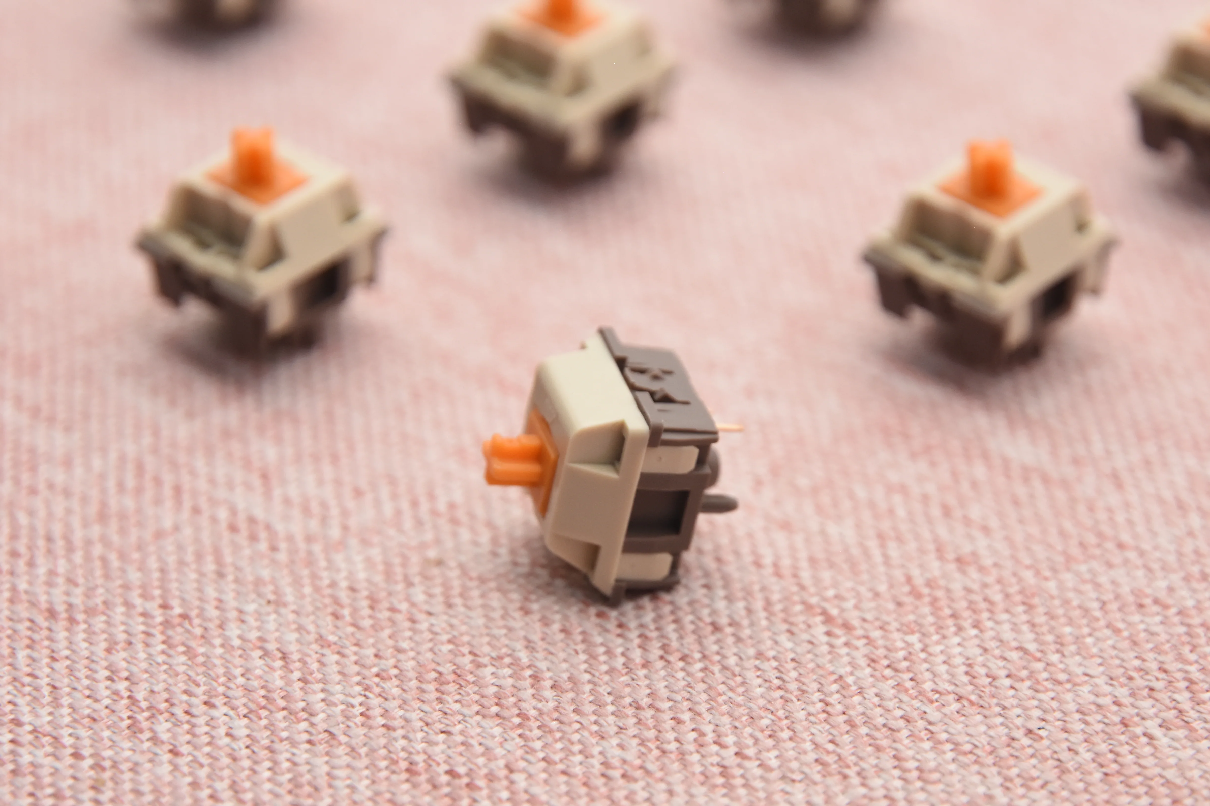 KTT X 80 Retros Game 1989 Orange Linear Switch Factory Lubed (10PCS) - Image 15