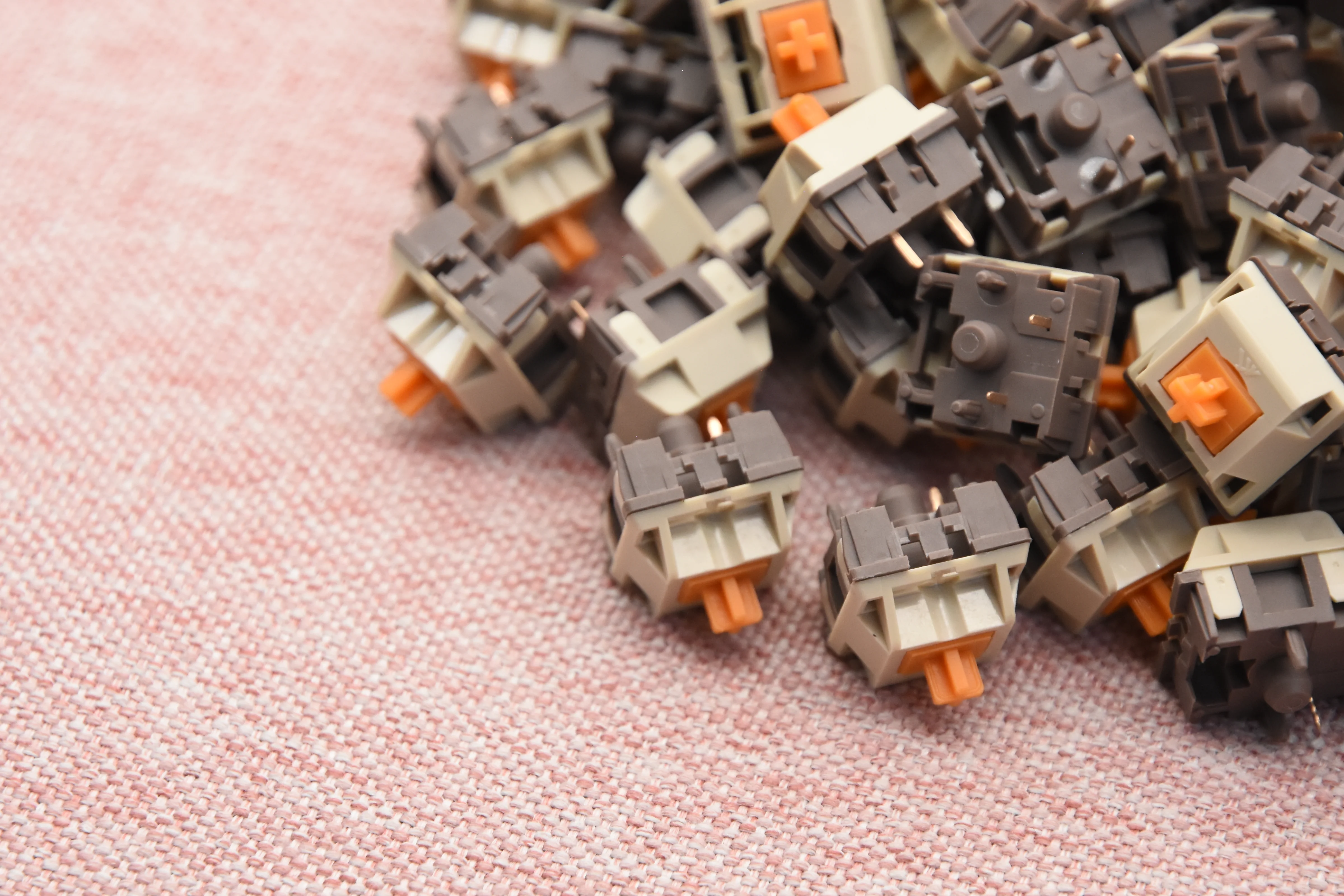 KTT X 80 Retros Game 1989 Orange Linear Switch Factory Lubed (10PCS) - Image 3