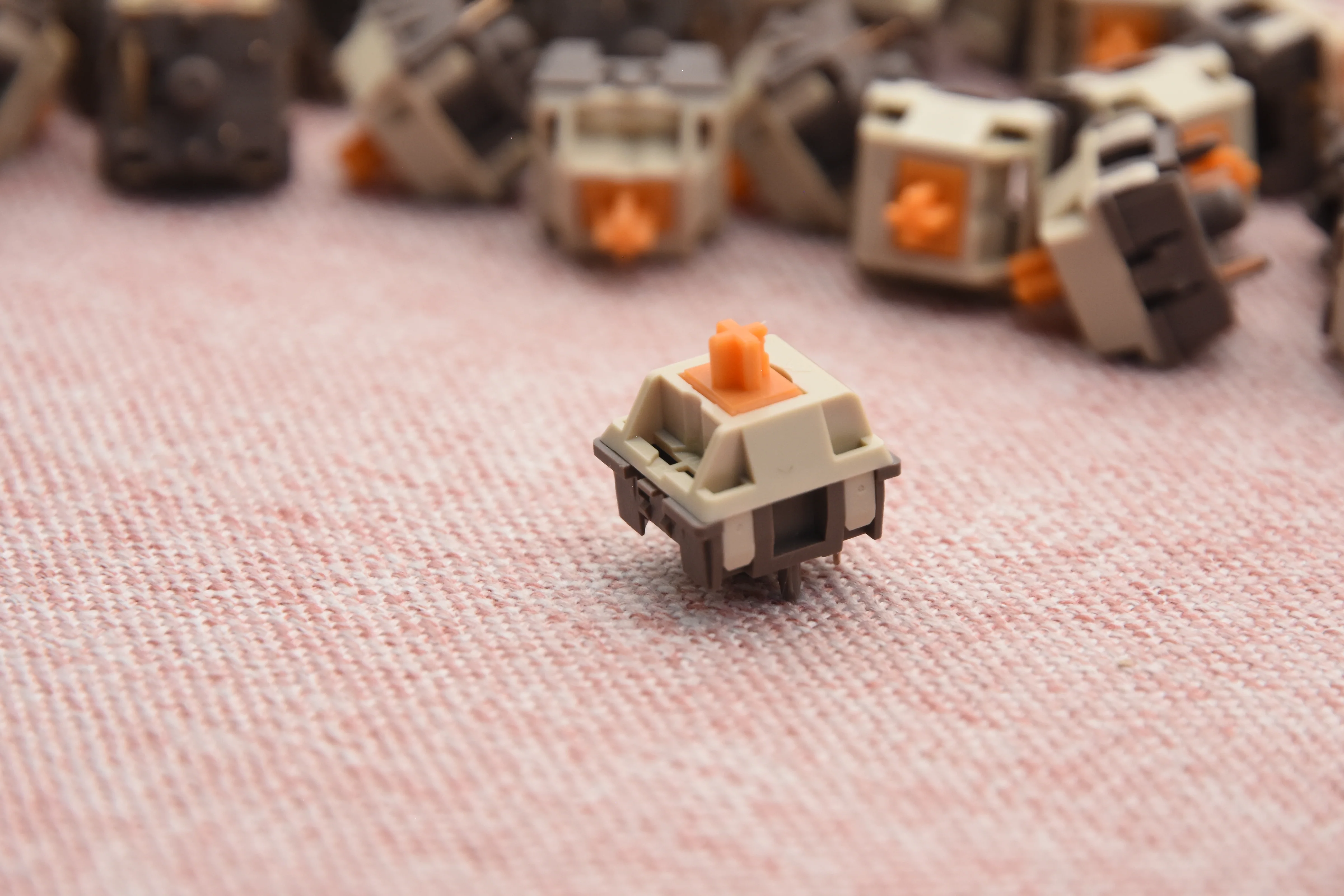 KTT X 80 Retros Game 1989 Orange Linear Switch Factory Lubed (10PCS) - Image 7