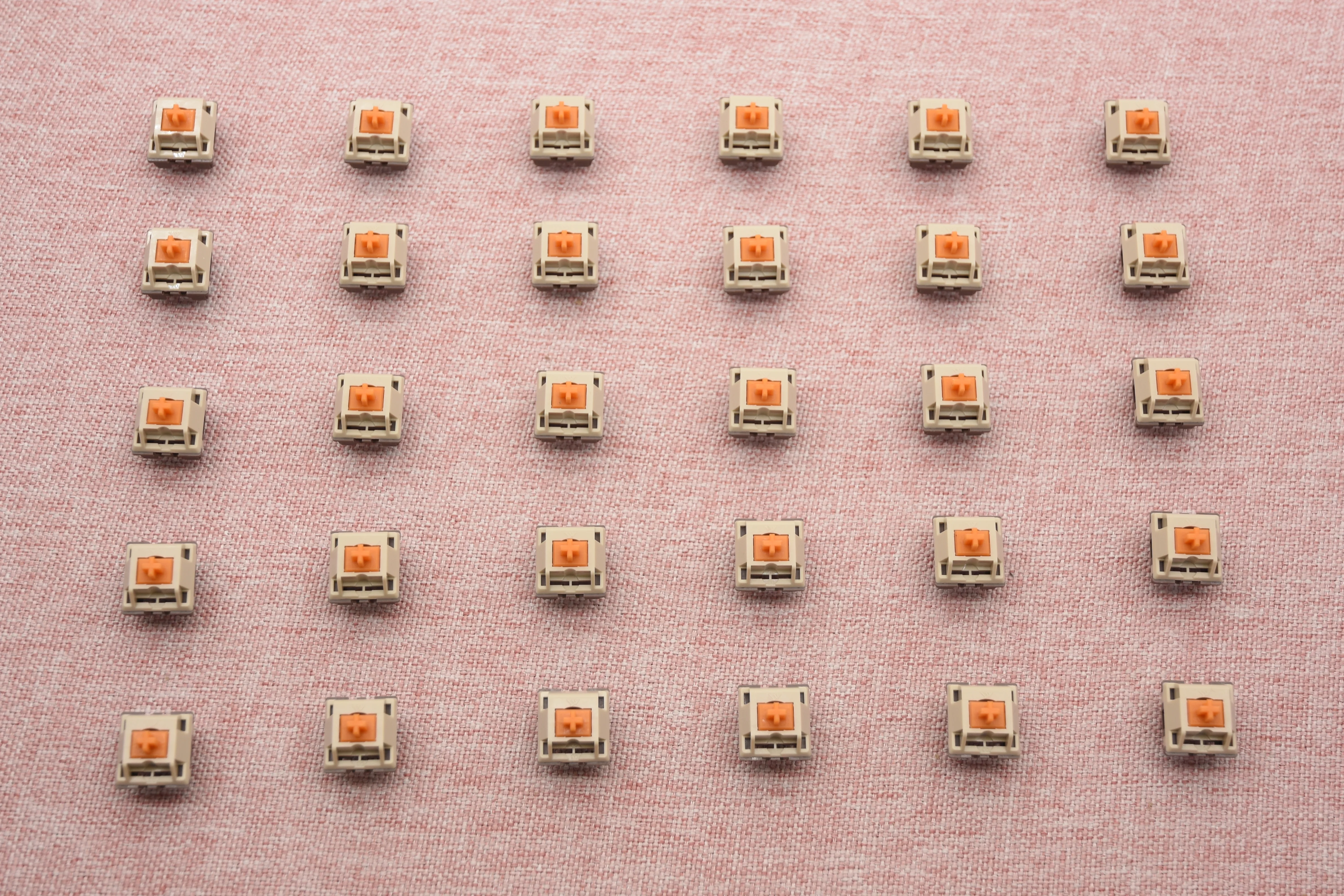 KTT X 80 Retros Game 1989 Orange Linear Switch Factory Lubed (10PCS) - Image 9