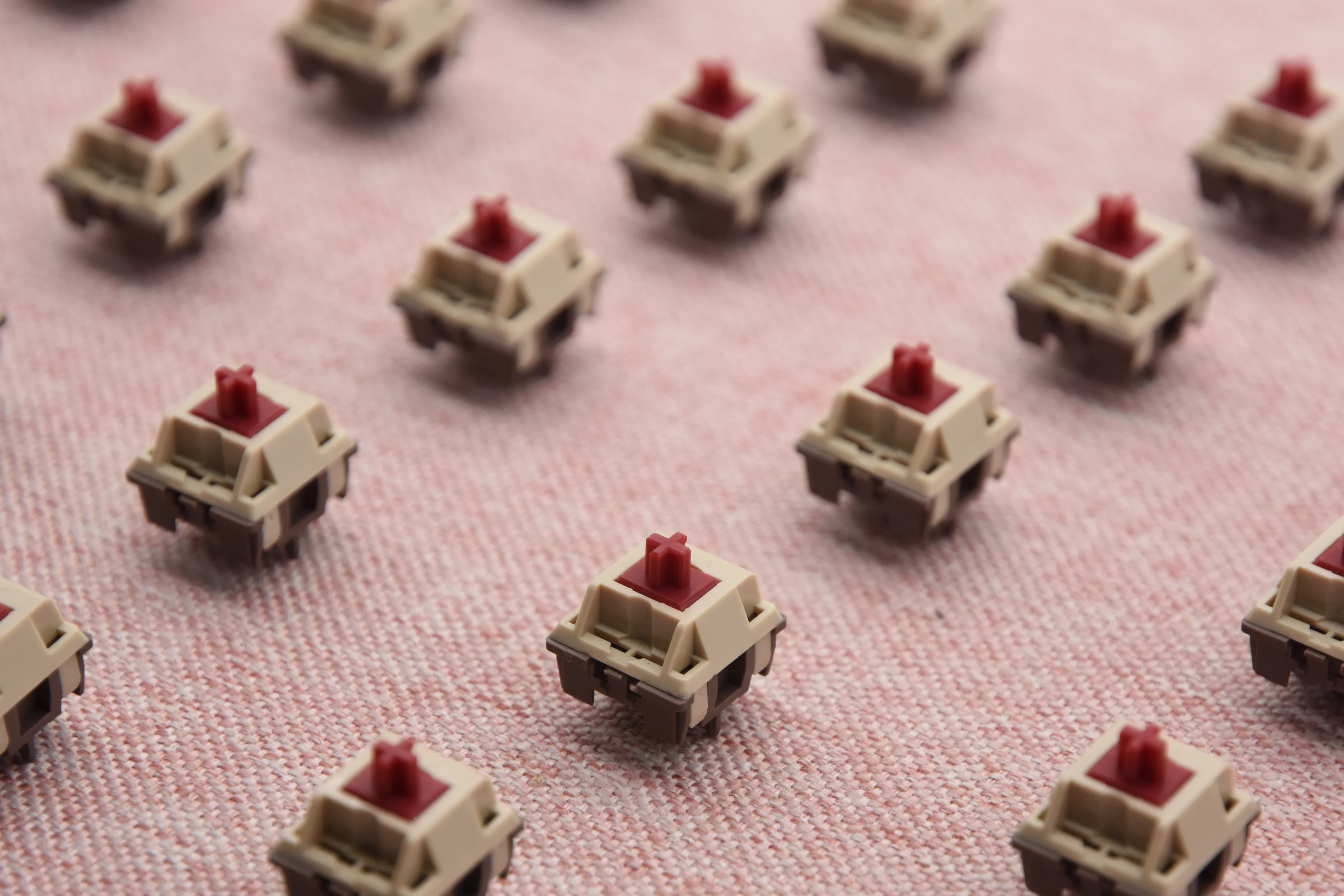 KTT X 80 Retros Game 1989 Red Linear Switch Factory Lubed (10PCS) - Image 10