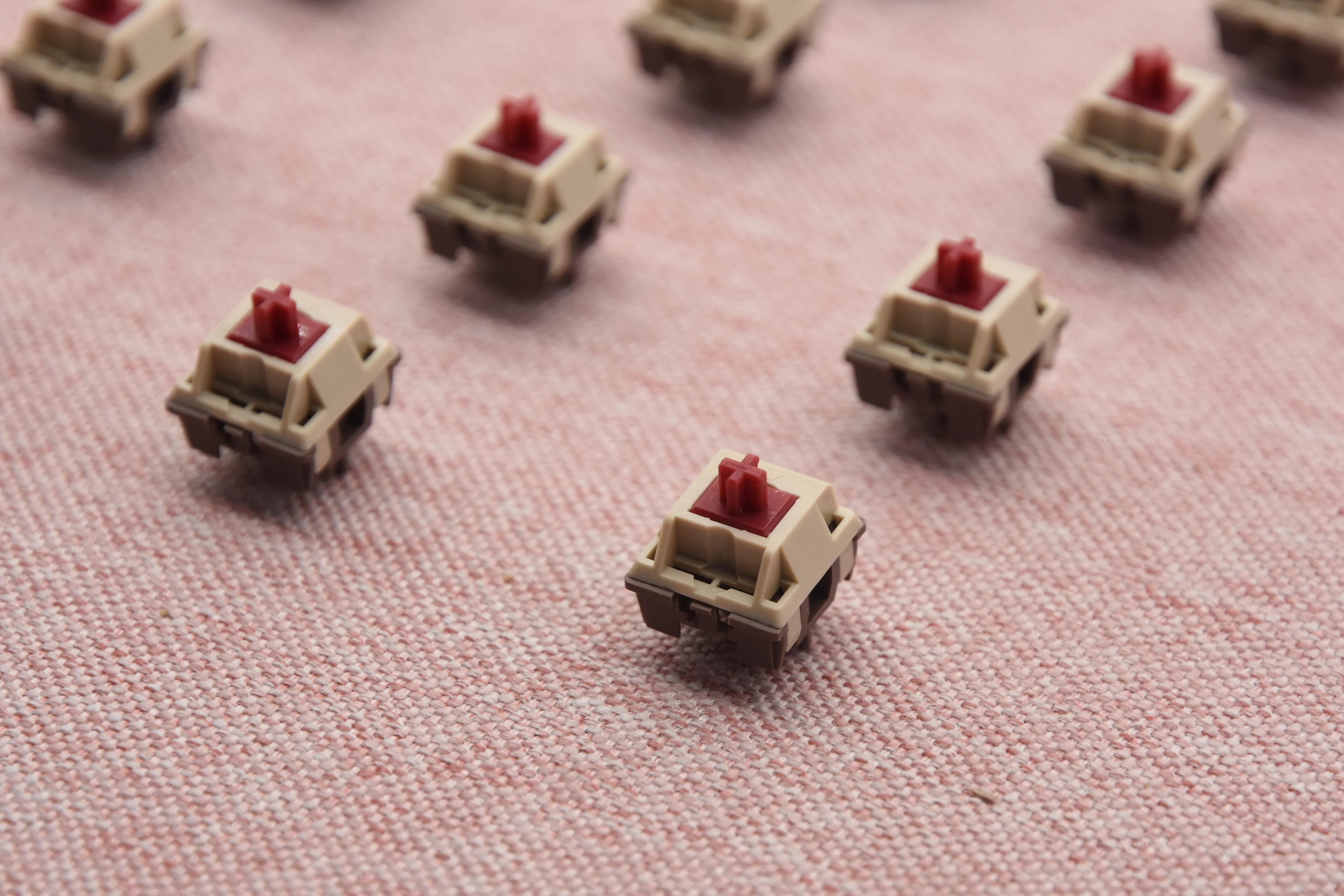 KTT X 80 Retros Game 1989 Red Linear Switch Factory Lubed (10PCS) - Image 11