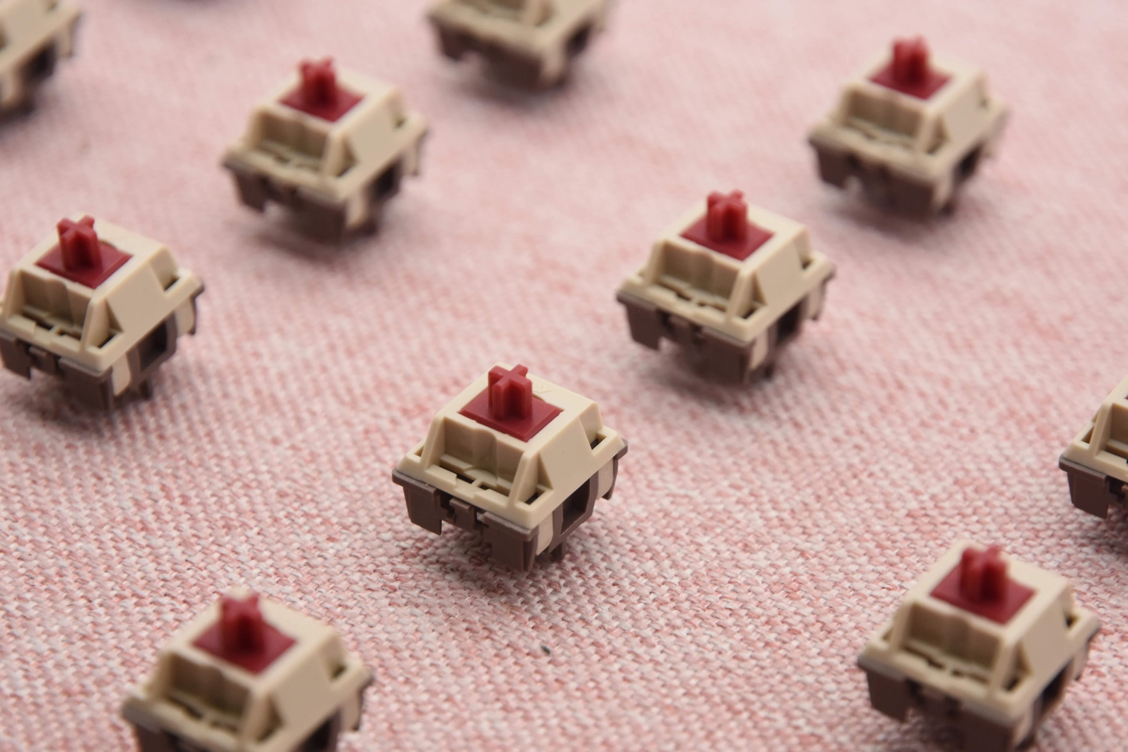KTT X 80 Retros Game 1989 Red Linear Switch Factory Lubed (10PCS) - Image 12