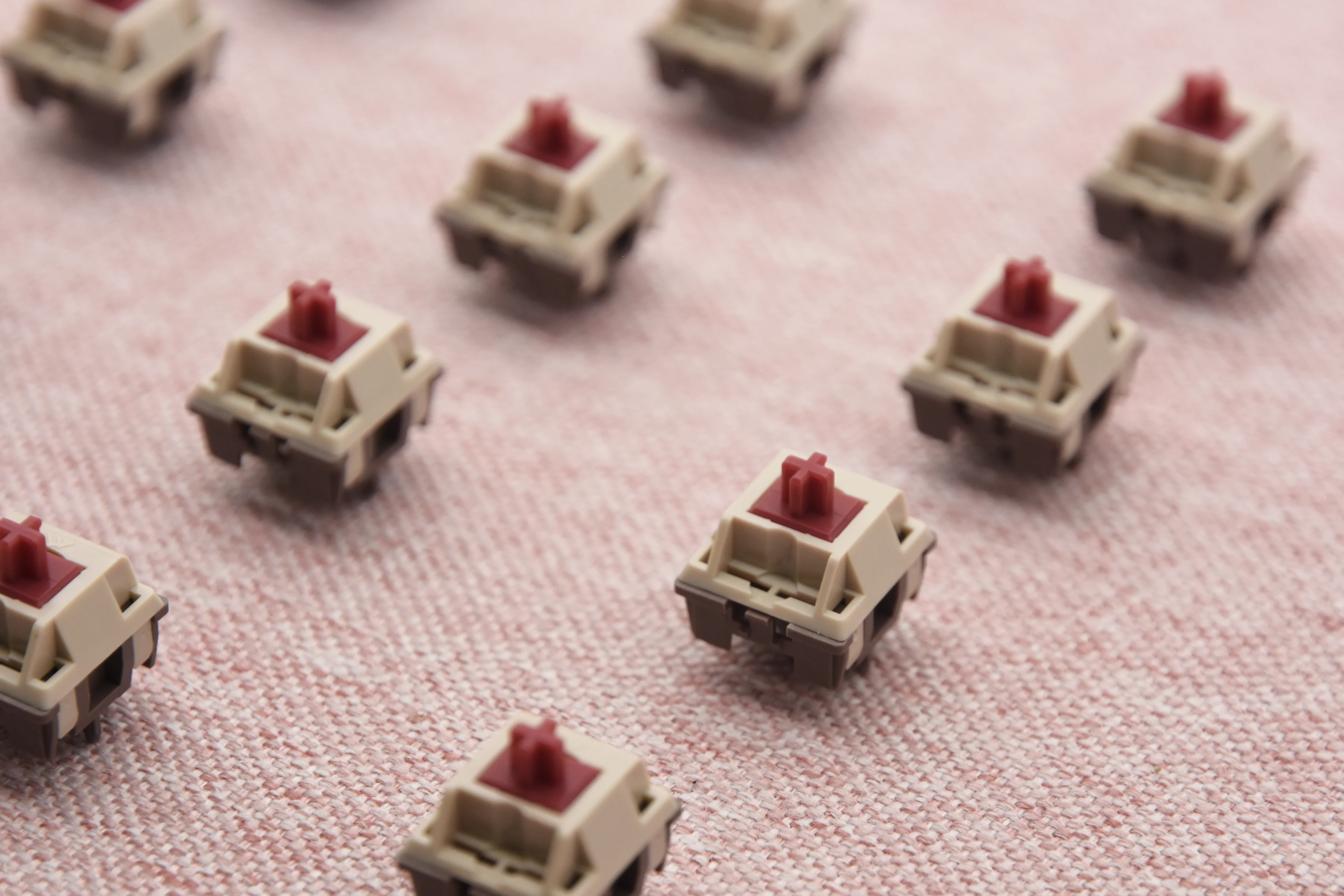 KTT X 80 Retros Game 1989 Red Linear Switch Factory Lubed (10PCS) - Image 13