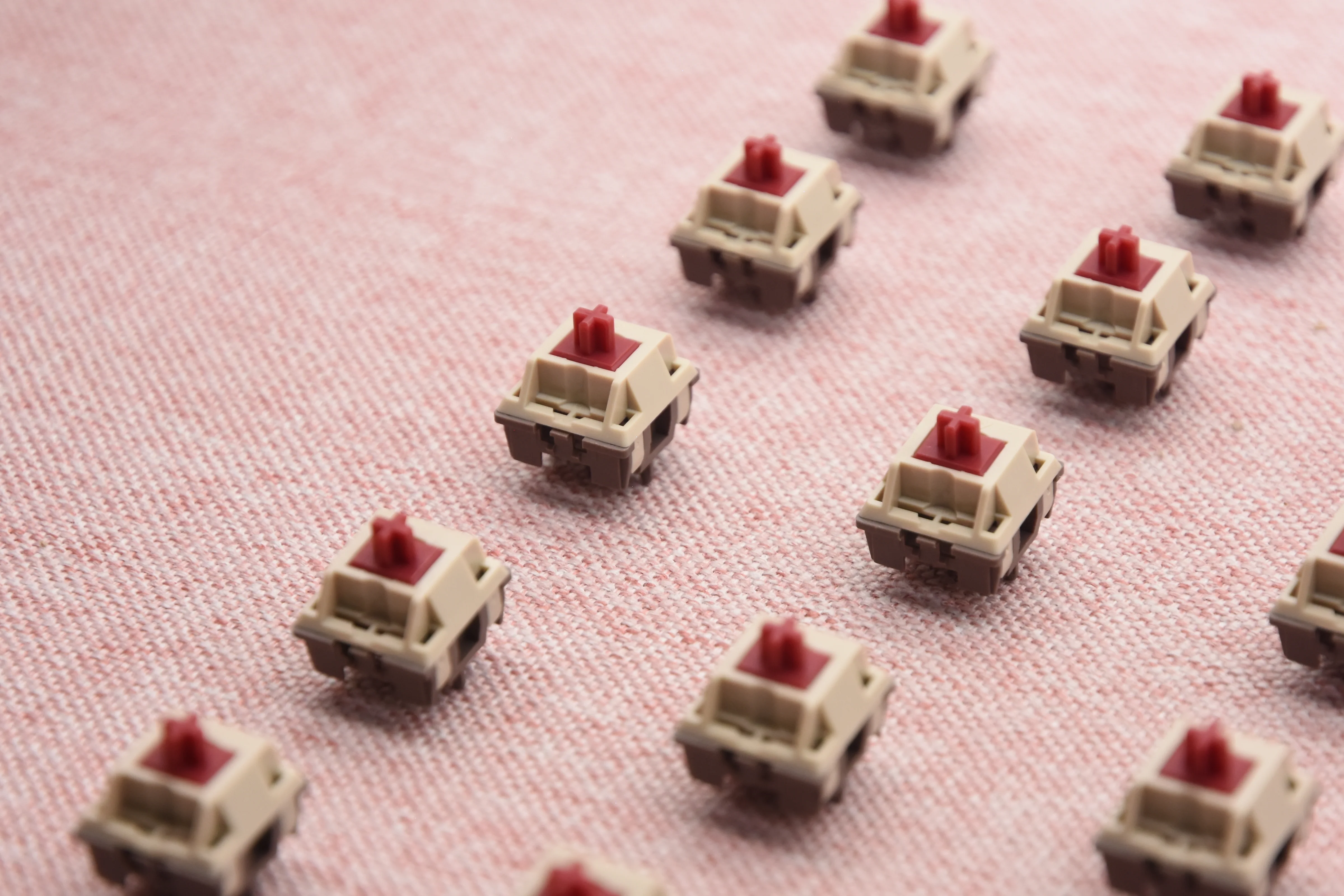 KTT X 80 Retros Game 1989 Red Linear Switch Factory Lubed (10PCS) - Image 14
