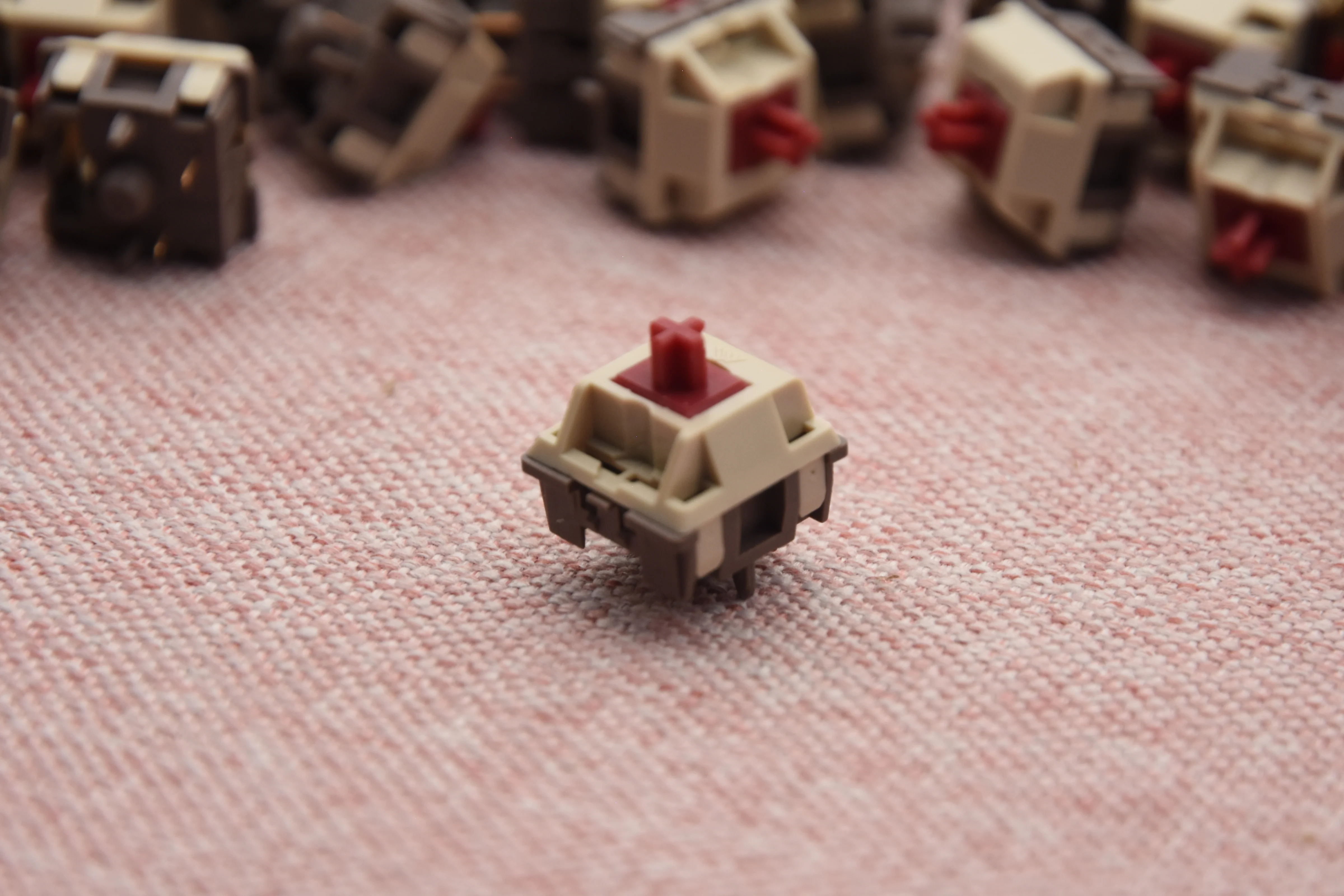 KTT X 80 Retros Game 1989 Red Linear Switch Factory Lubed (10PCS) - Image 6