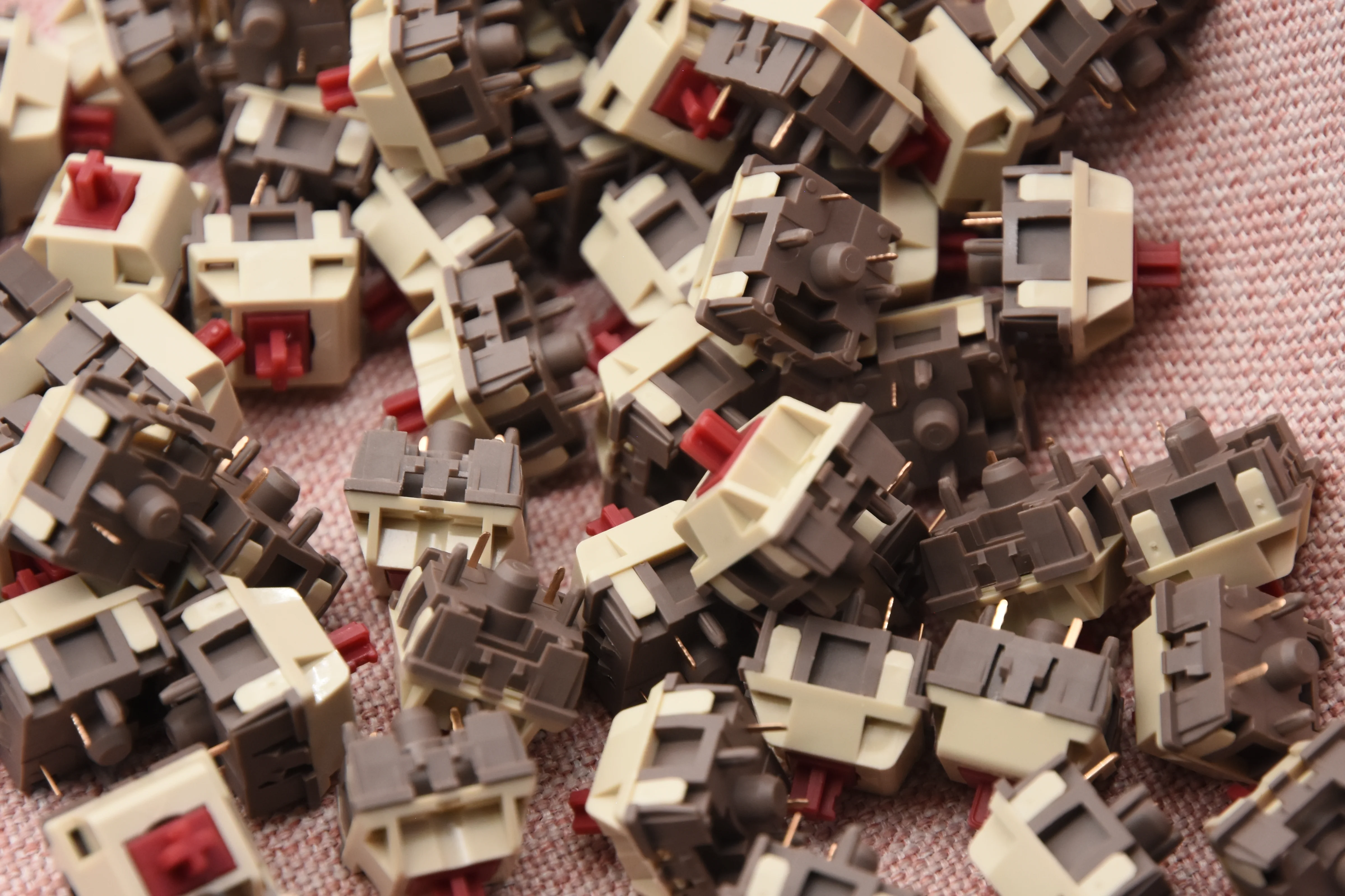 KTT X 80 Retros Game 1989 Red Linear Switch Factory Lubed (10PCS) - Image 7