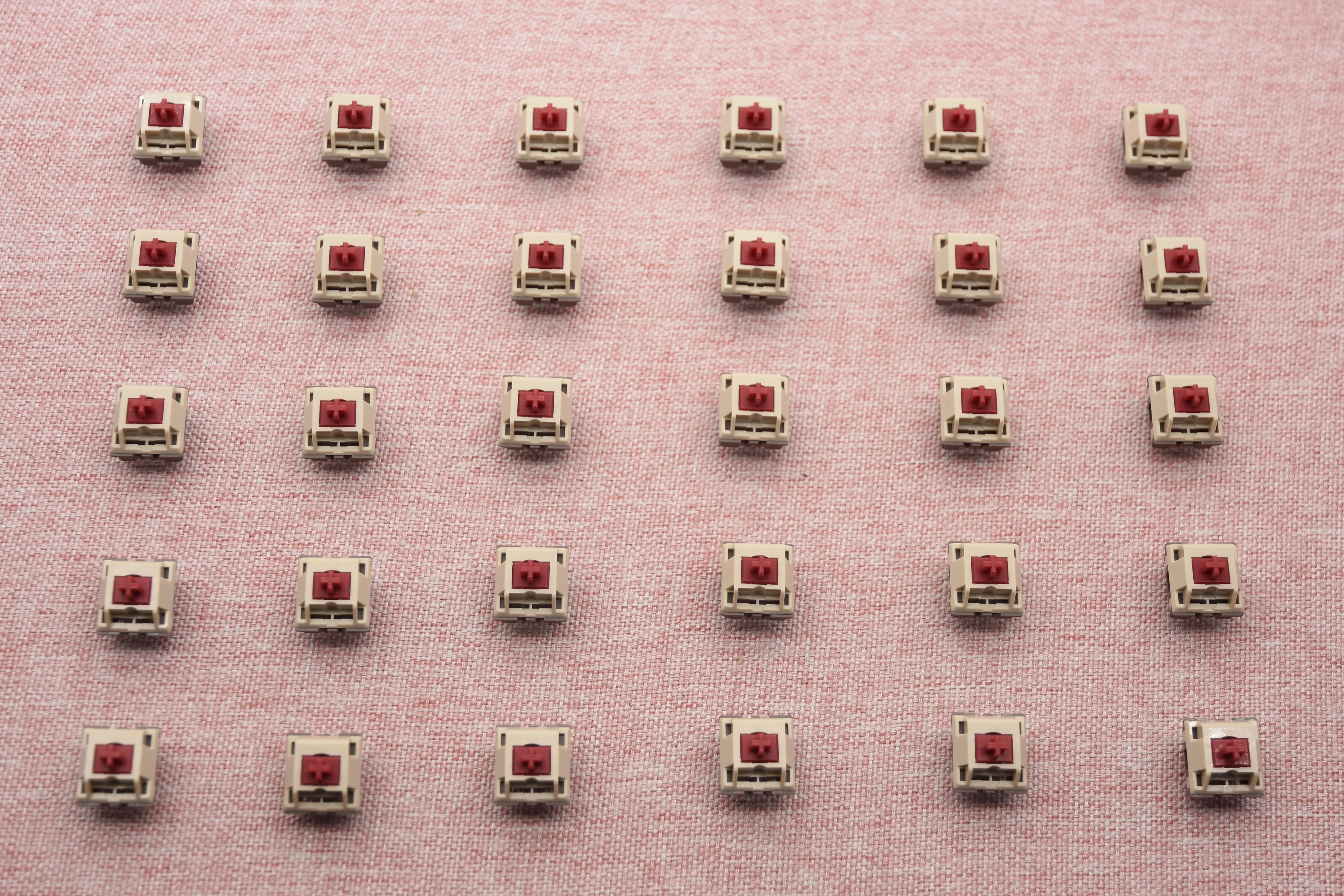 KTT X 80 Retros Game 1989 Red Linear Switch Factory Lubed (10PCS) - Image 9