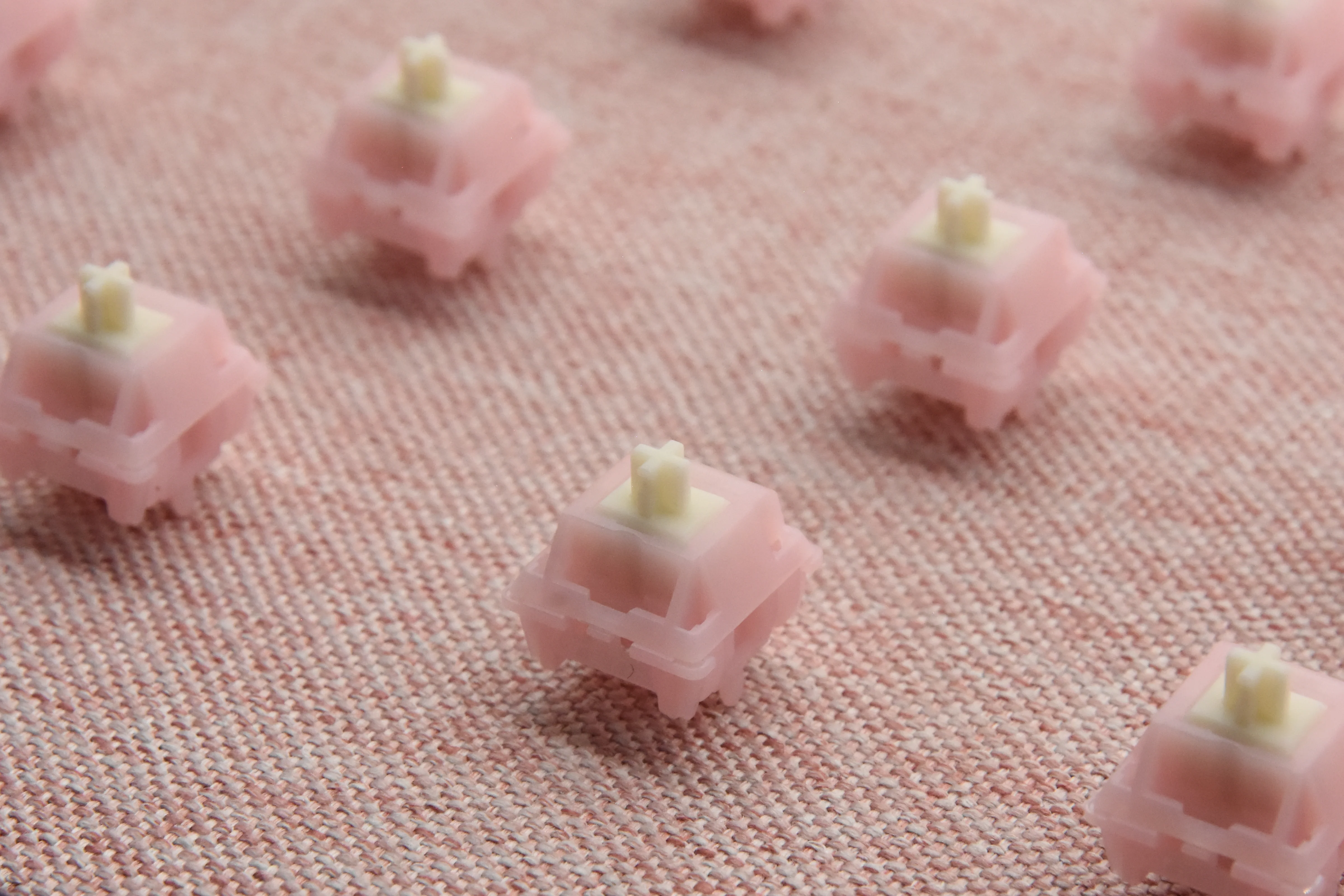 MMD PRINCESS SILENT PINK LINEAR SWITCH FACTORY LUBED (10PCS) - Image 10