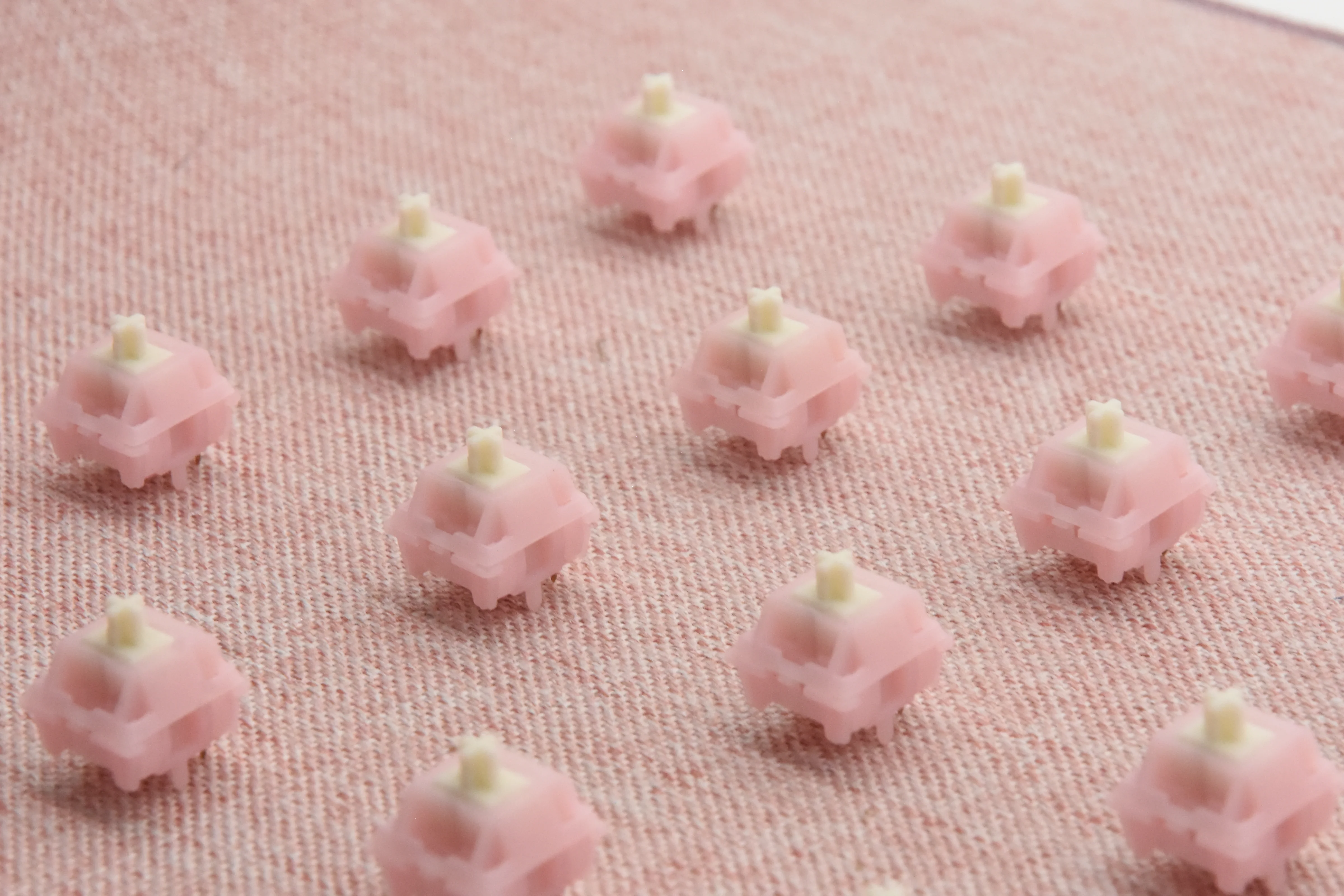 MMD PRINCESS SILENT PINK LINEAR SWITCH FACTORY LUBED (10PCS) - Image 11
